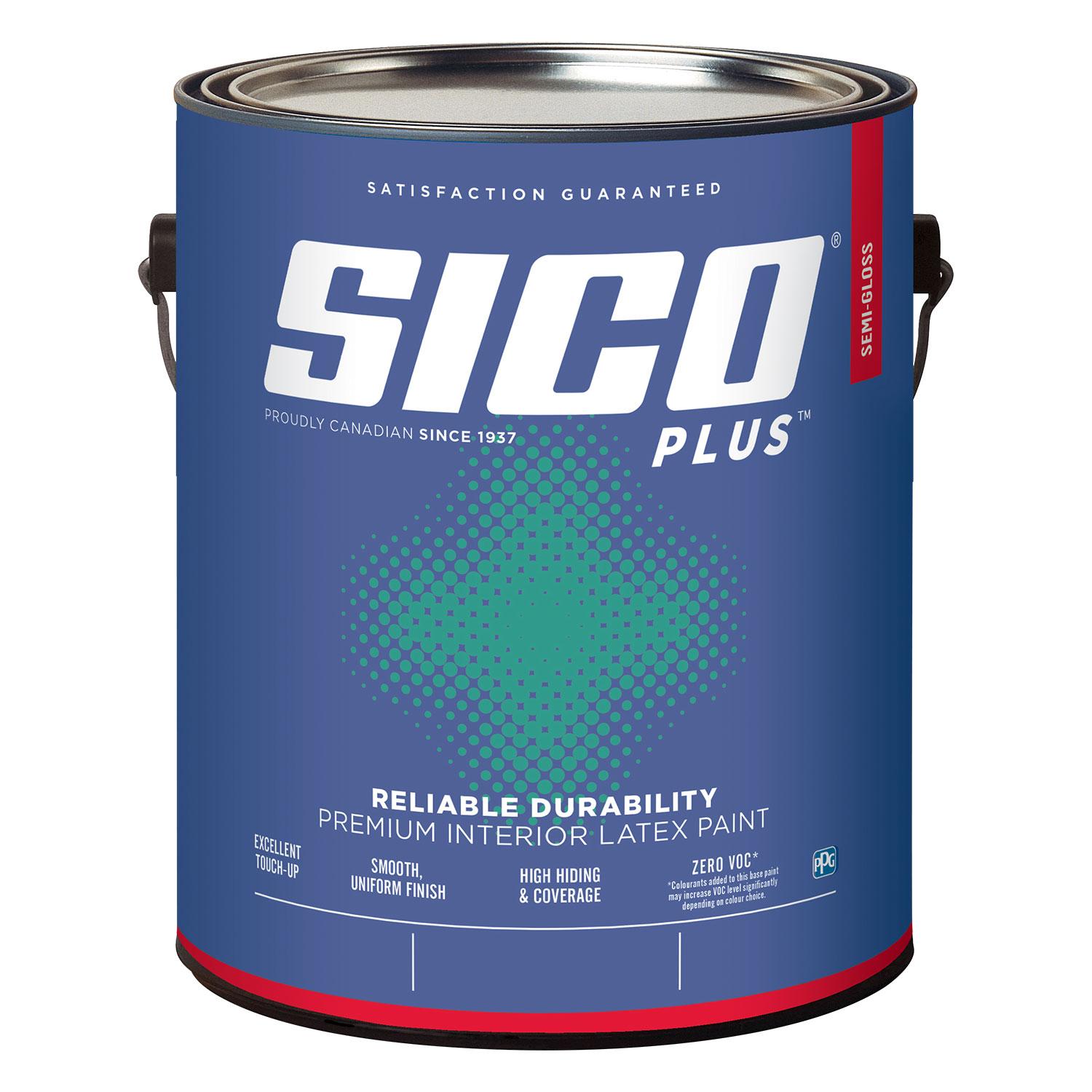 Peinture intérieure Sico Plus finition semi-brillante-3.78L