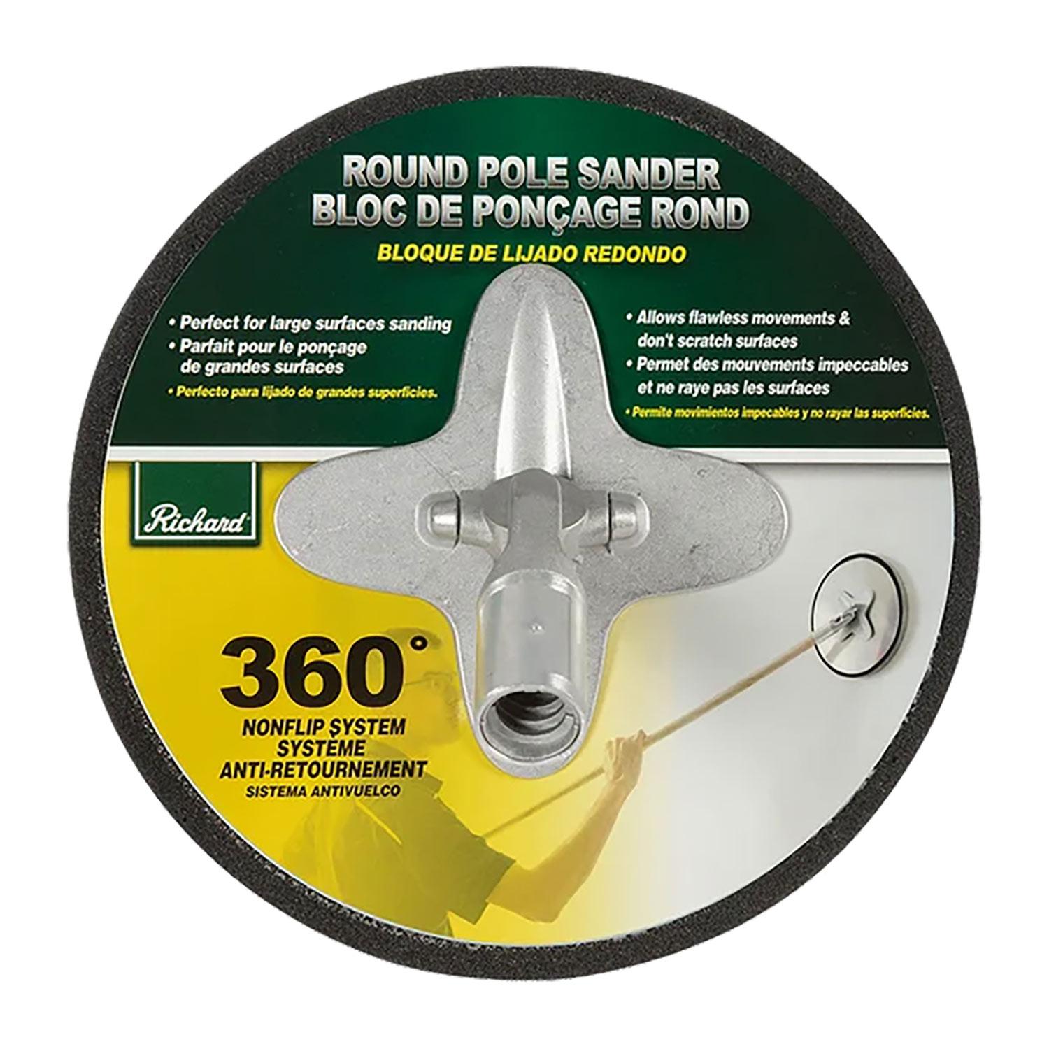 9" Round Pole Sander