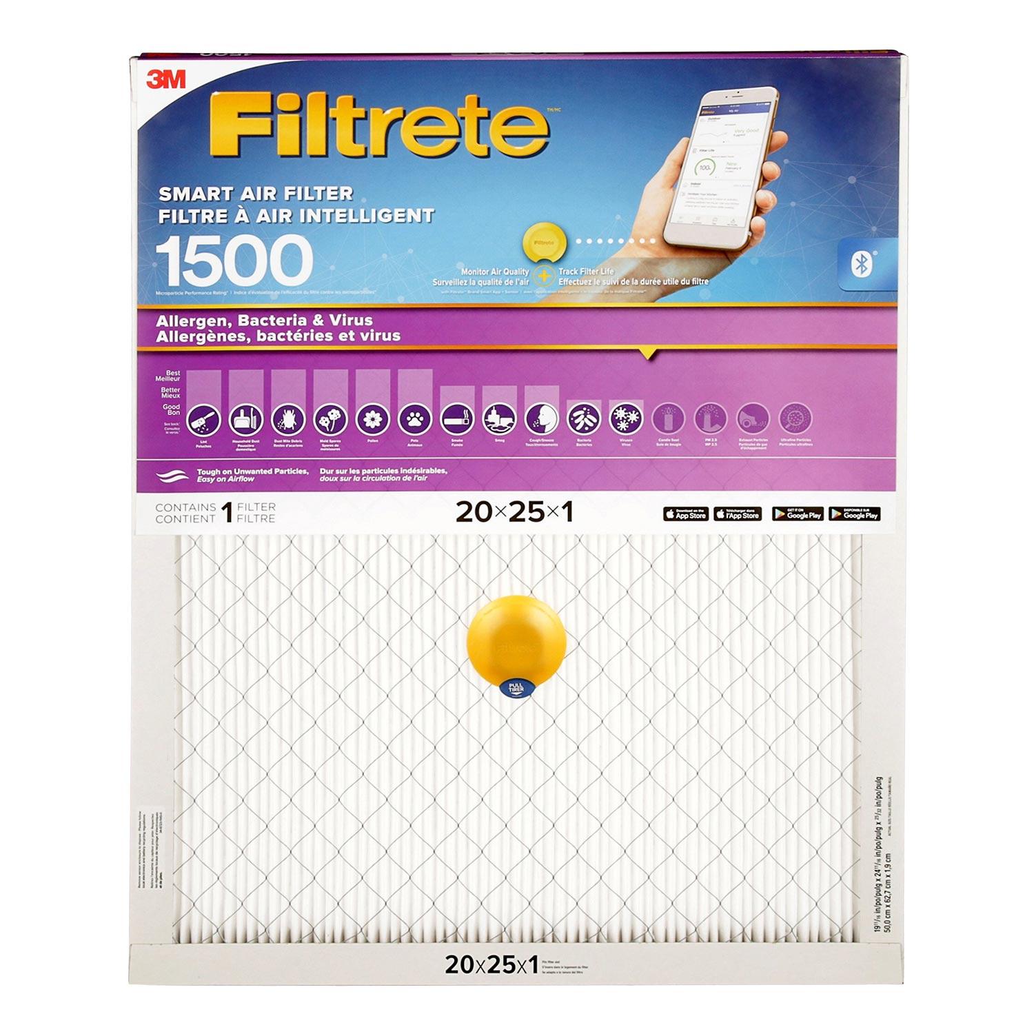 Filtrete Smart Filtre Allergènes, Bactéries et Virus