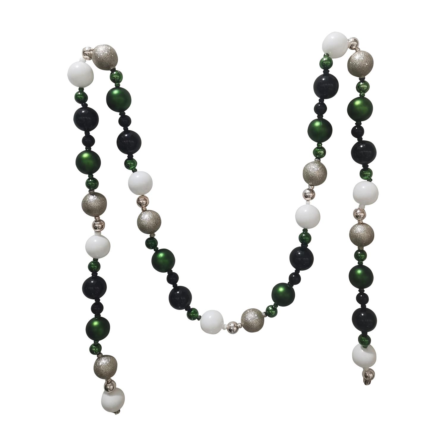 Shatterproof Small Ball Garland in Merry Minimal 6'