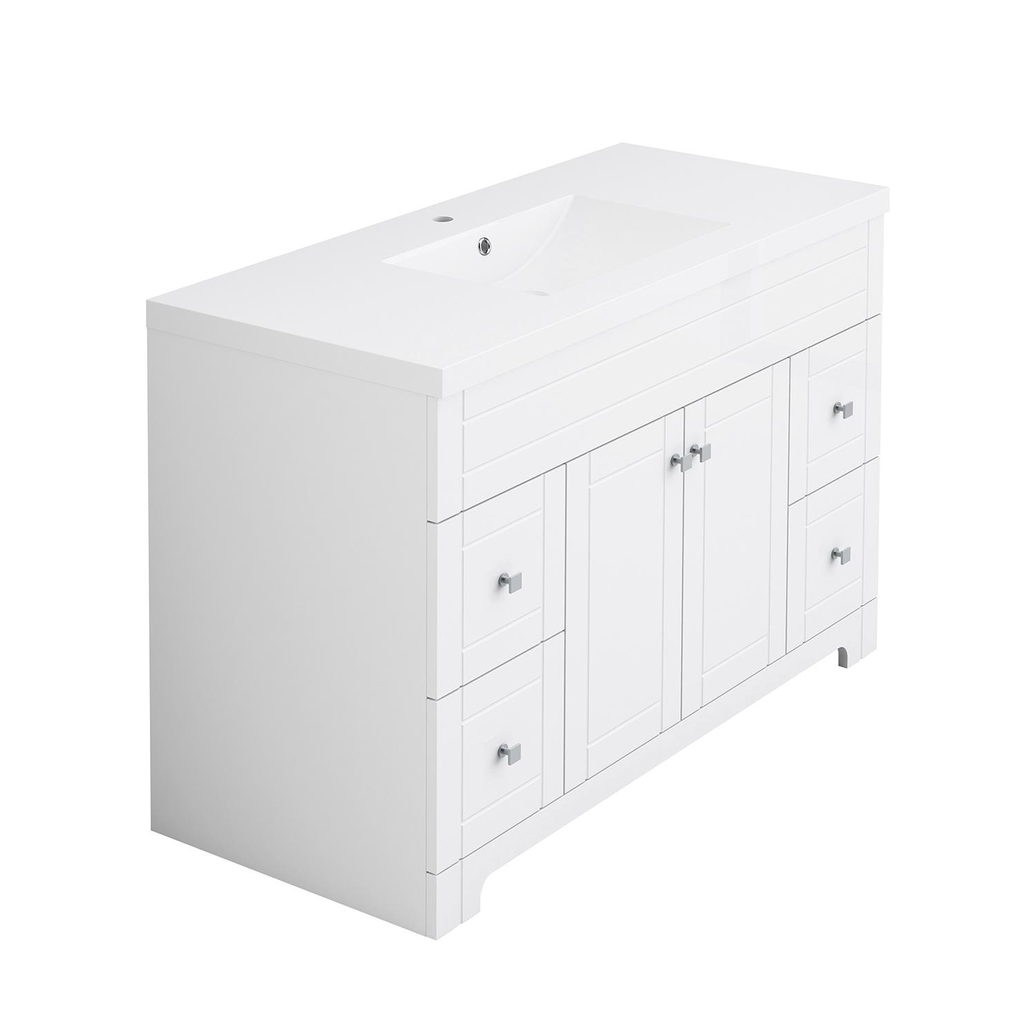 Brooklyn 49 Inch Freestanding Vanity