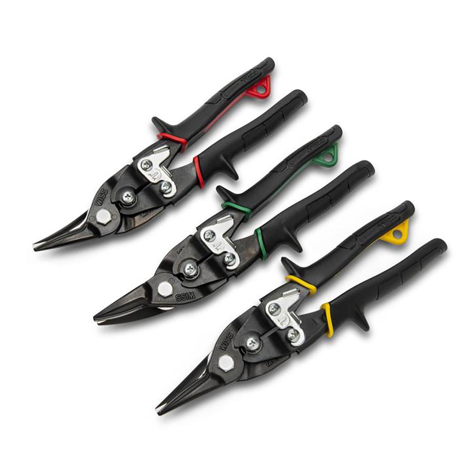 Wiss 3 Piece Trade Aviation Snip Set