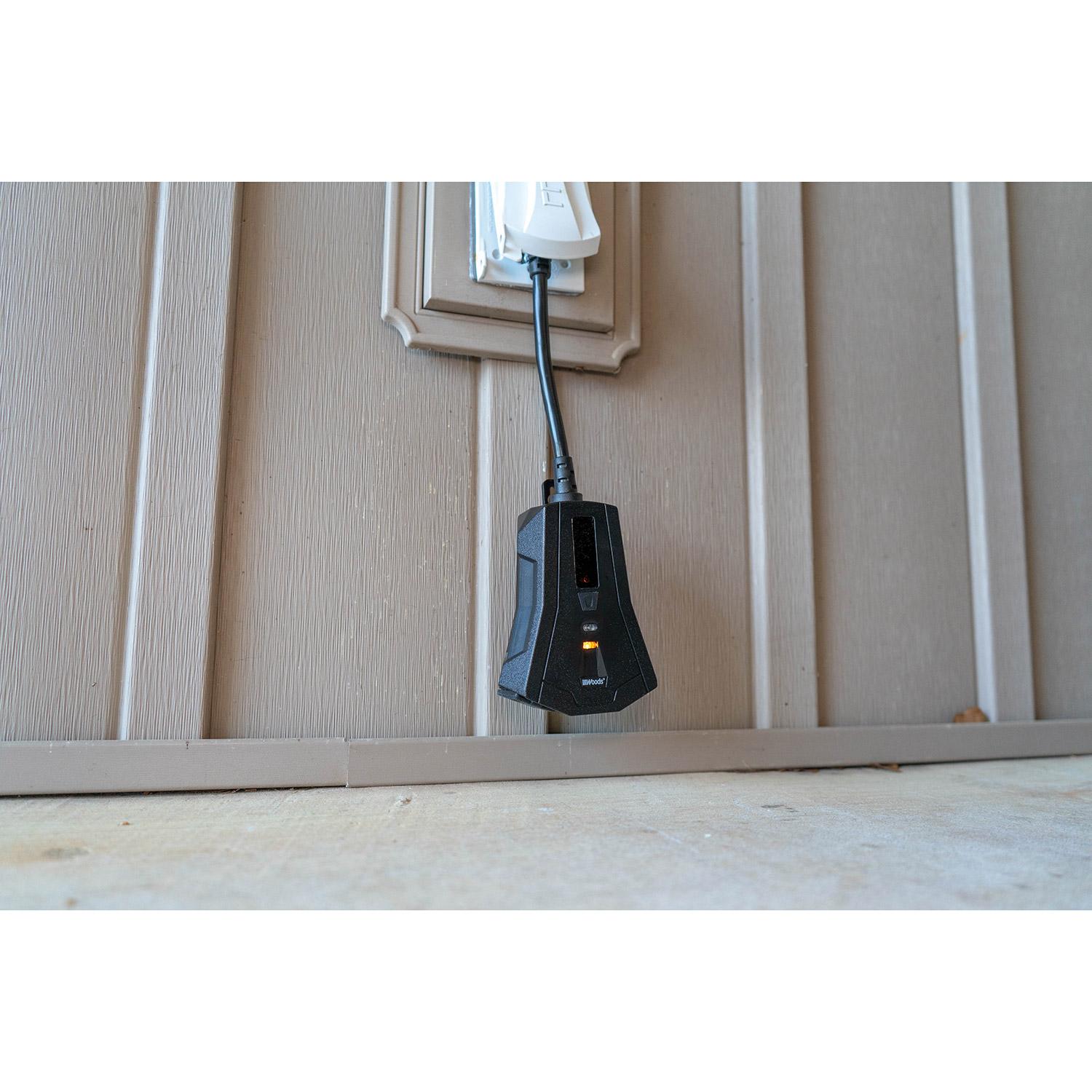 Outdoor Lighting Timer With Remote Control Countdown, 3 Grou