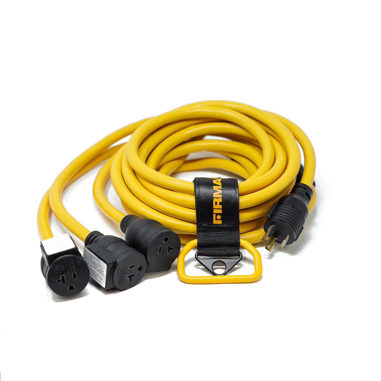 Cordon d’Alimentation 3 Prises 5-20R, 25’ Lourd L5-30P