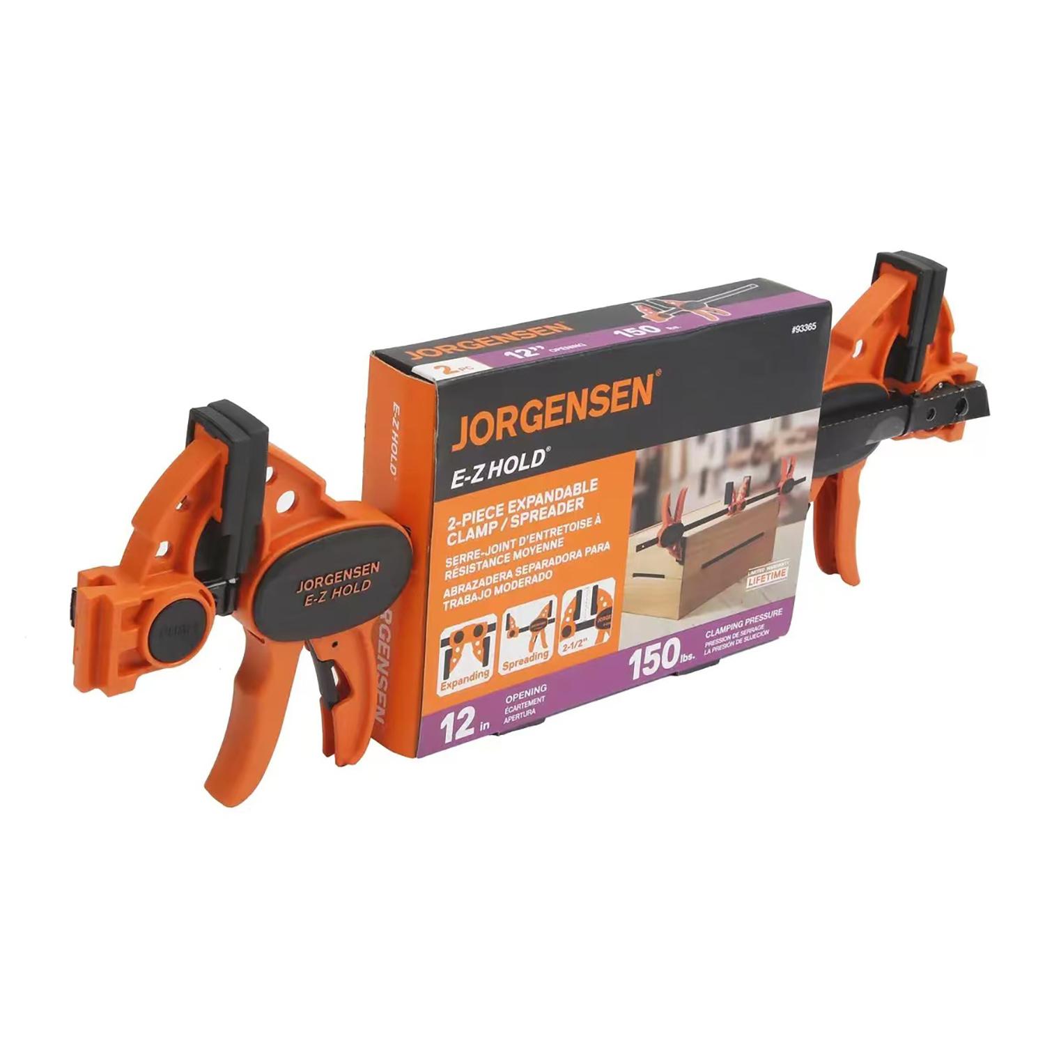 Serre-Joint Léger Extensible Jorgensen E-Z Hold 12"