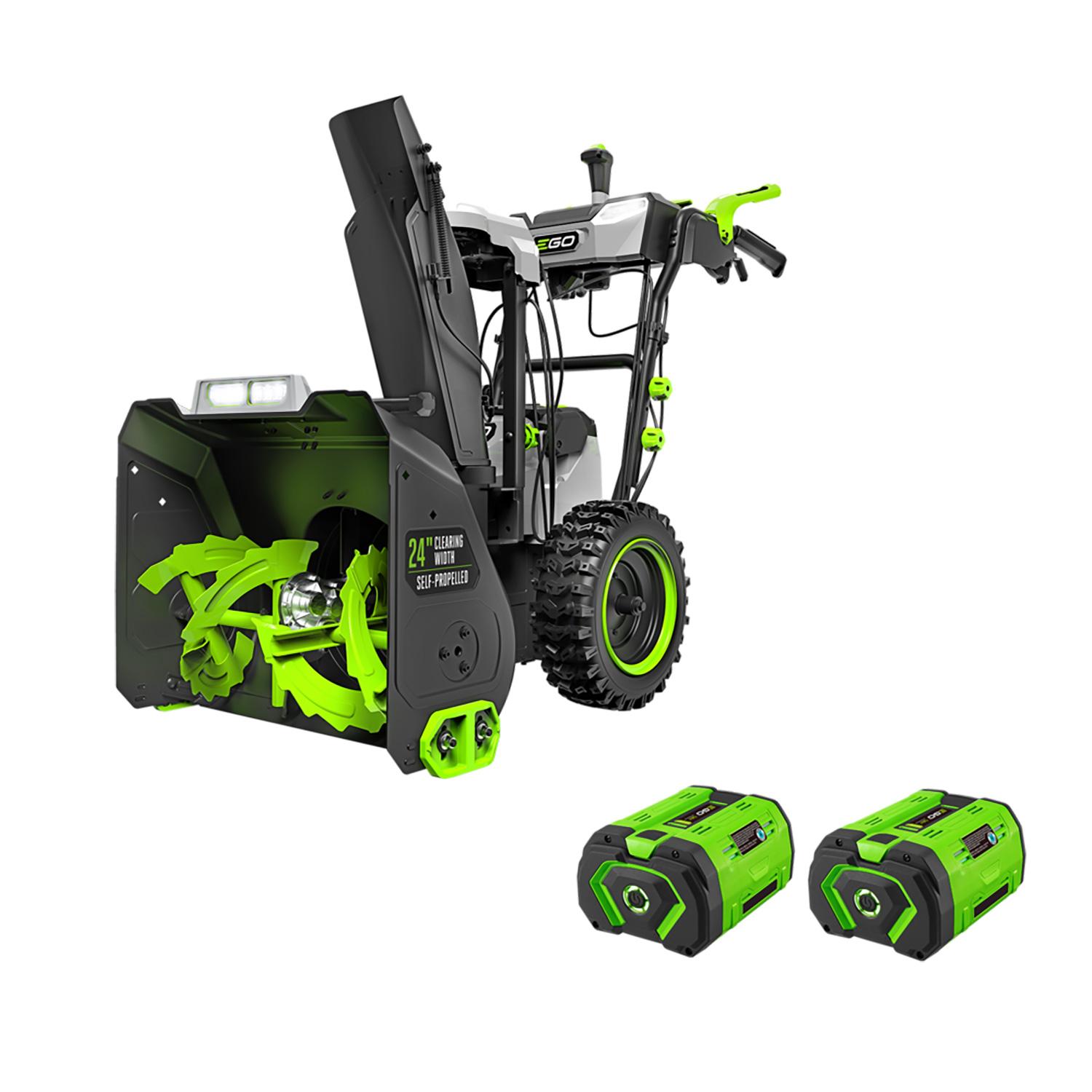 Power+ 24“ 2-stage Self-Propelled Snow Blower