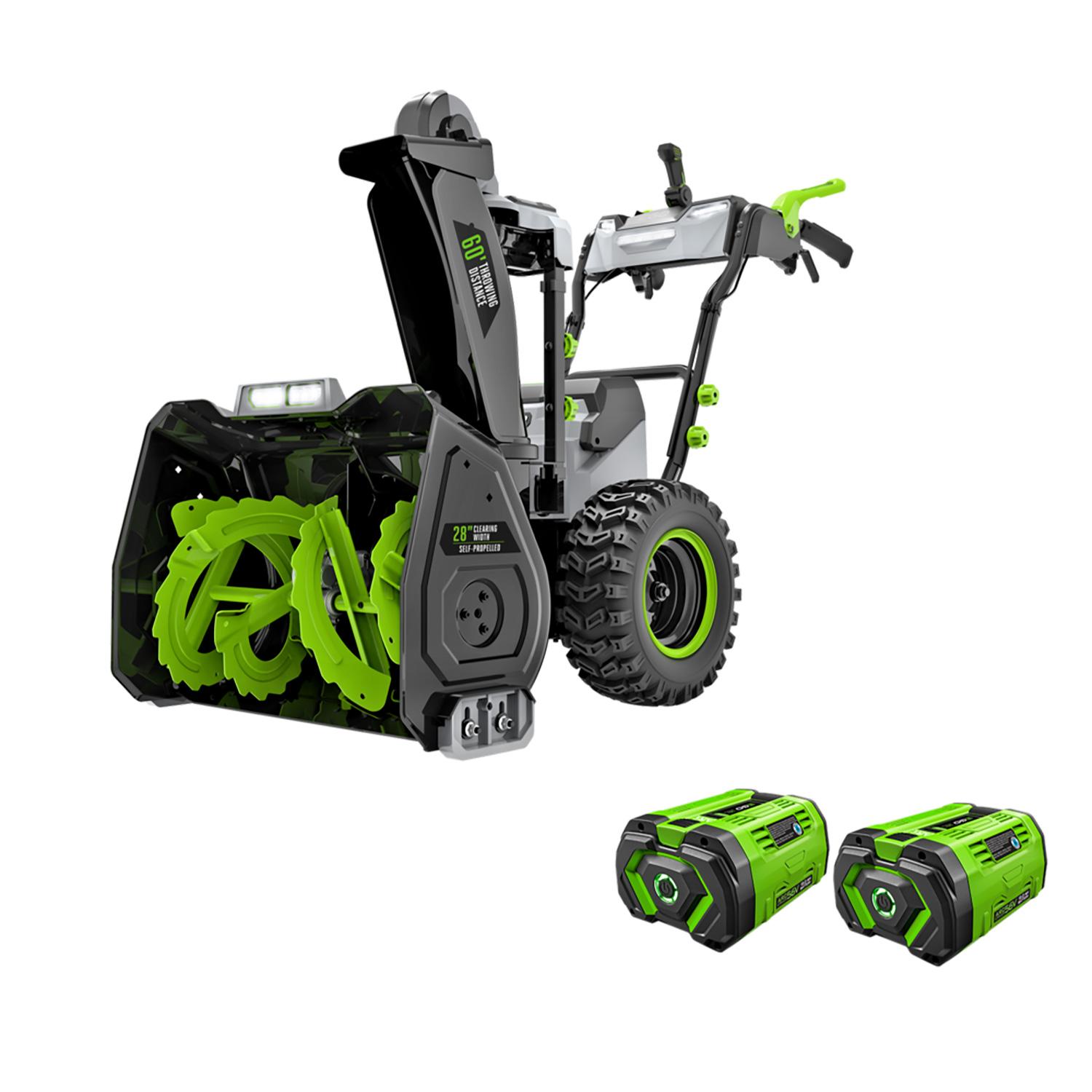 Power+ 28“ 2-stage Self-Propelled Snow Blower