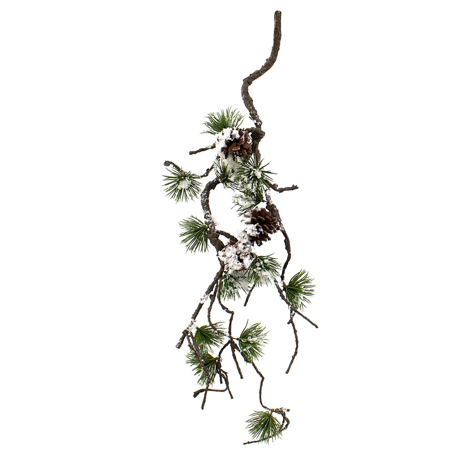 Pine Cone Vine Branch Pick 28"