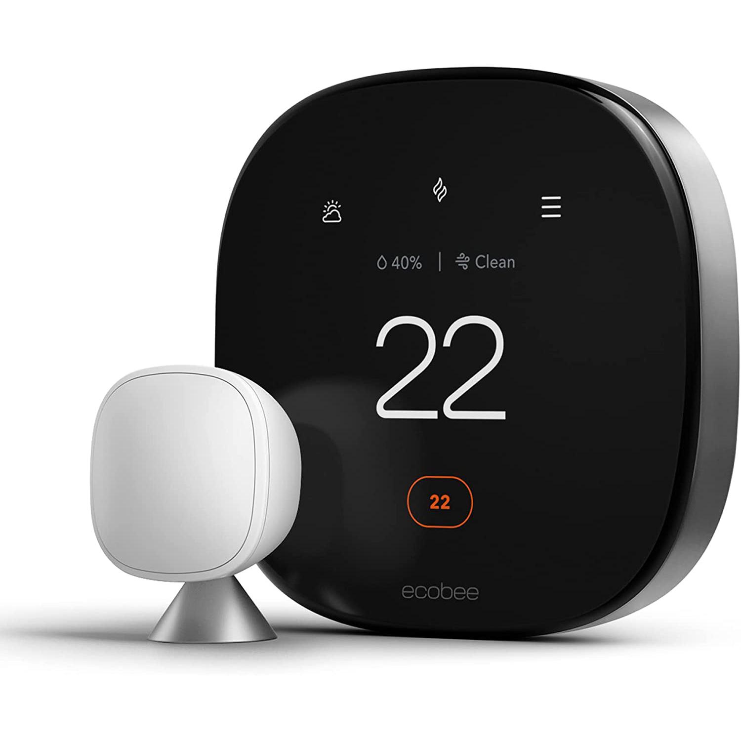Thermostat Intelligent Ecobee avec Commande Vocale