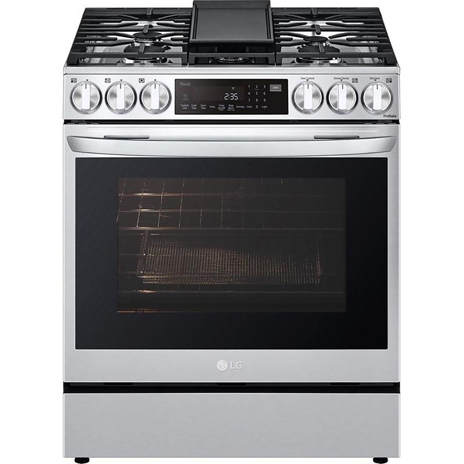 Cuisinière encastrée à gaze de 30 po avec Air Fry