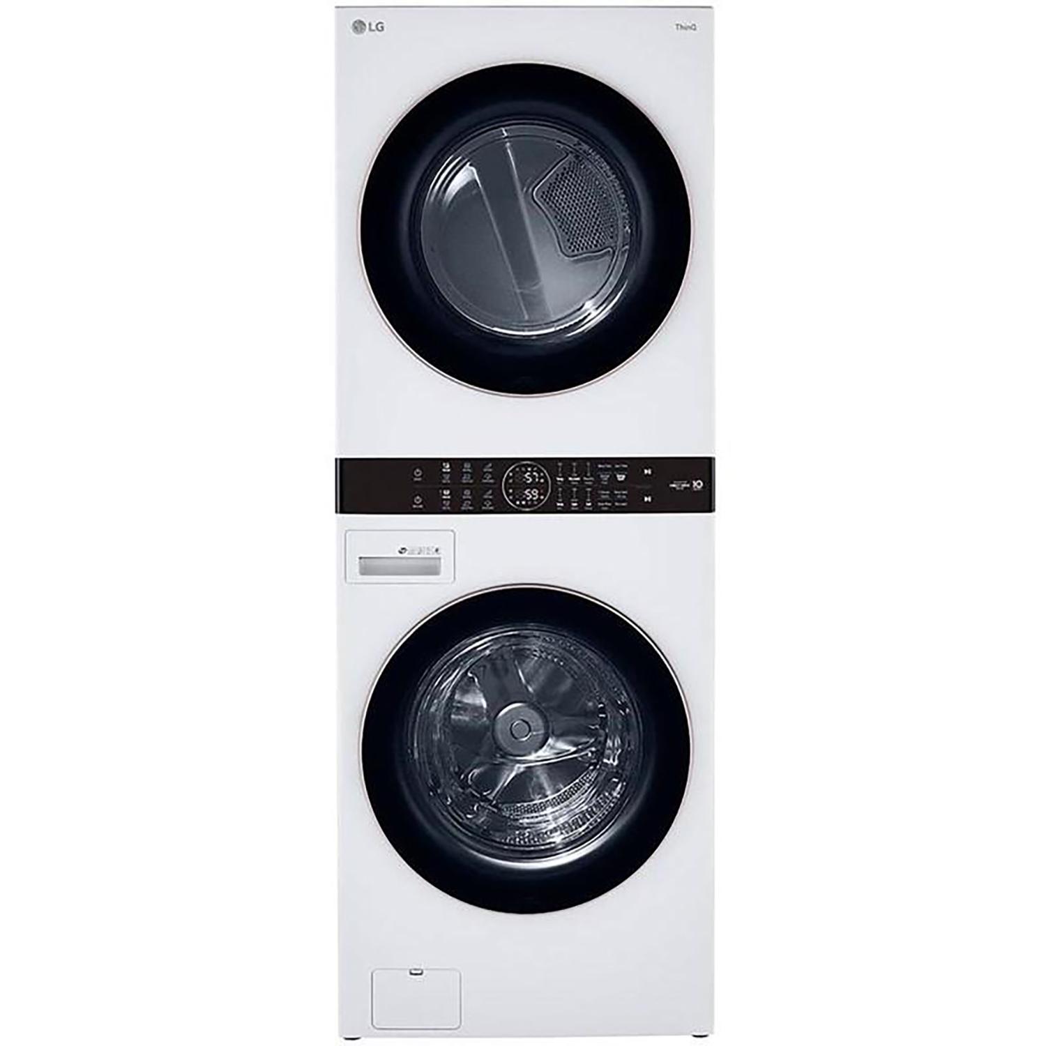 Front Load Laundry Centre with 5.2 Cu.Ft. Washer and 7.4 cu.
