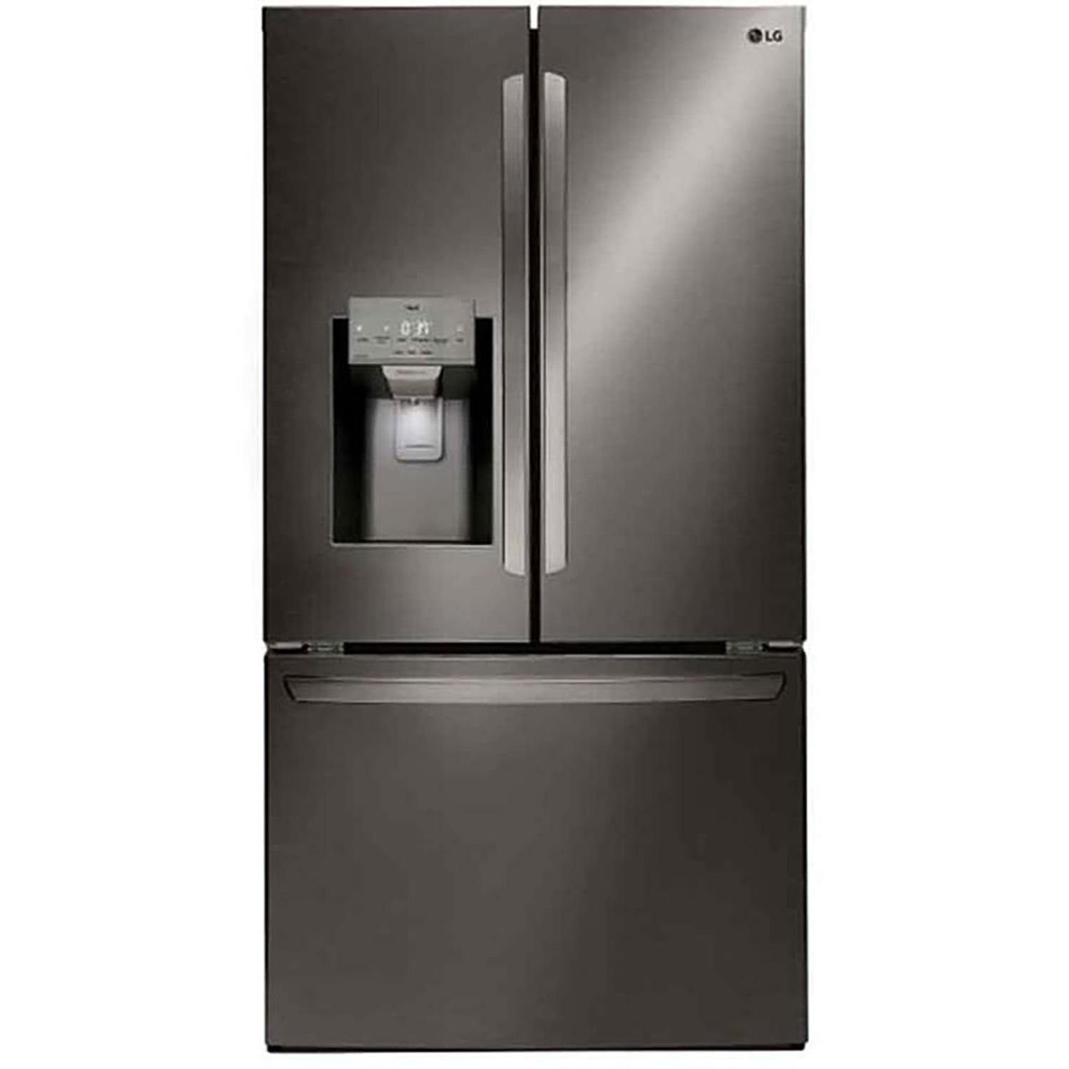 36" 27.7 Cu.Ft. French Door Refrigerator w/Water & Ice