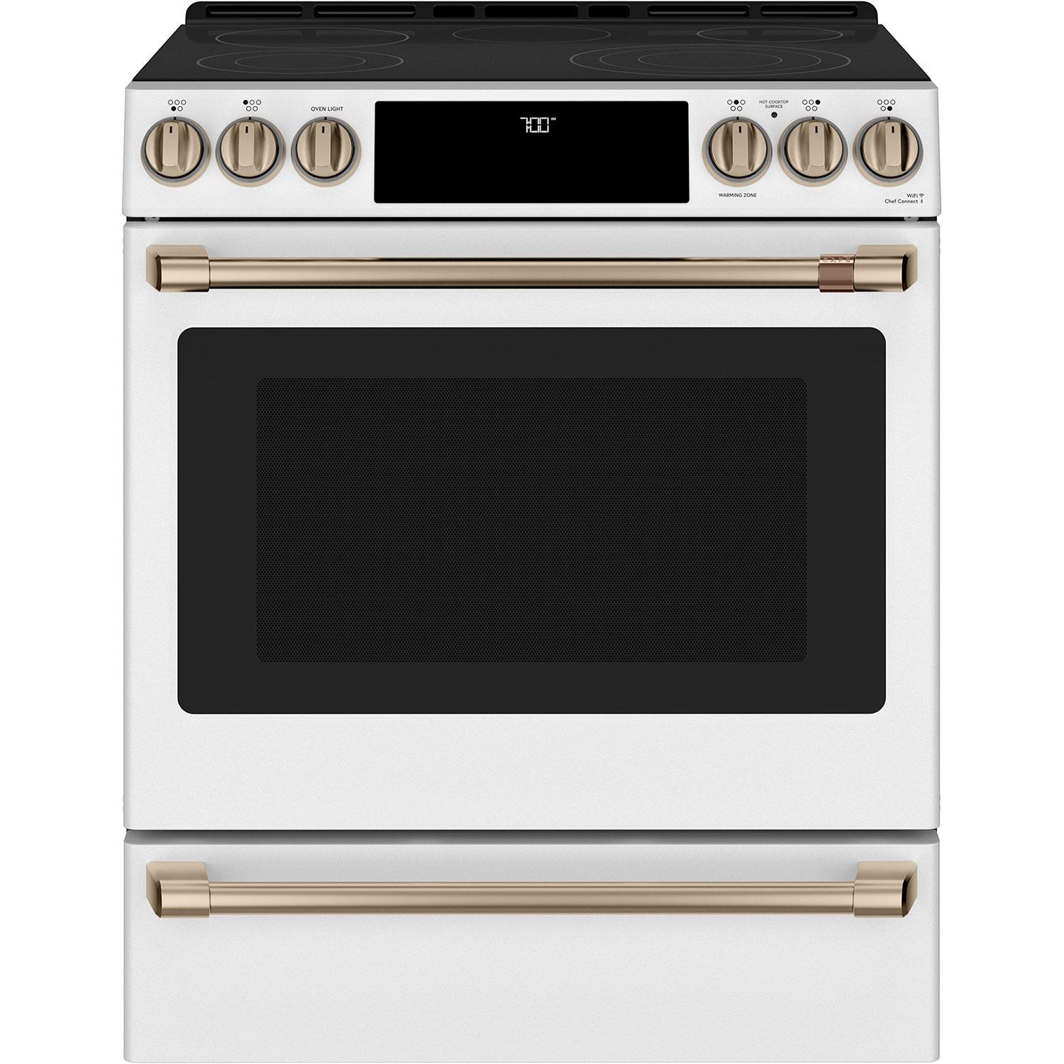 Cuisinière encastrable électrique de 30 po avec tiroir chauf