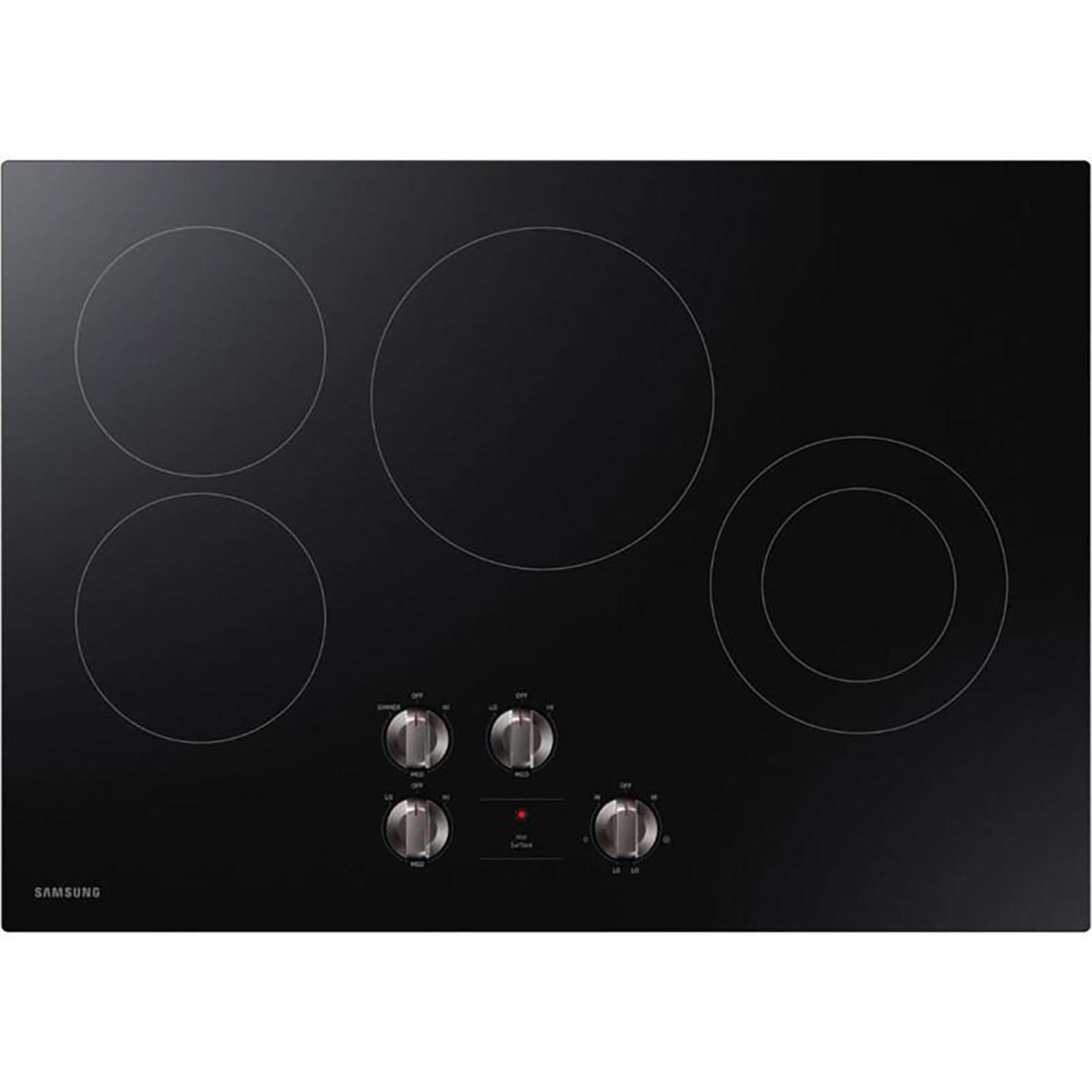 Table de cuisson encastrée électrique de 30 po. avec indicat