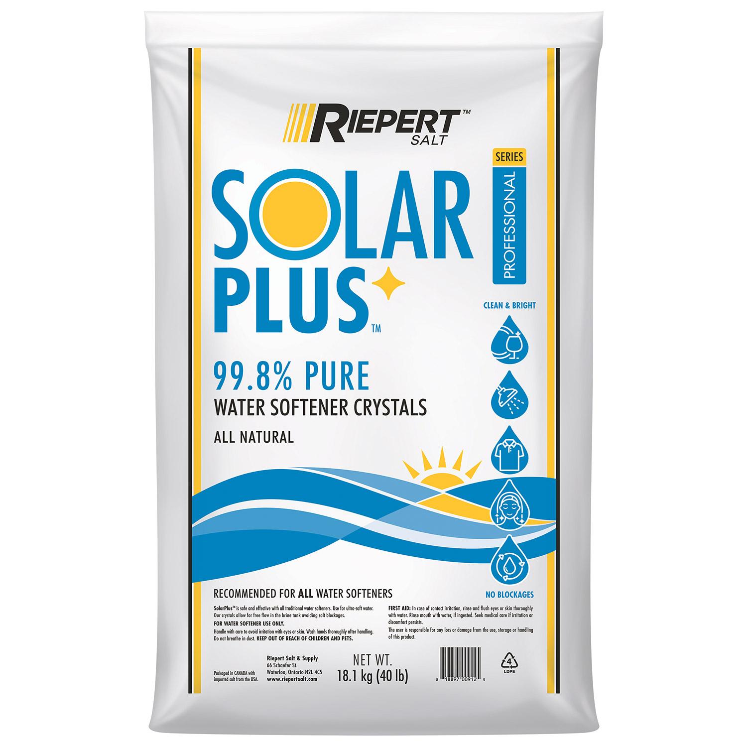Riepert Solar Plus Water Softener Salt 18.1kg