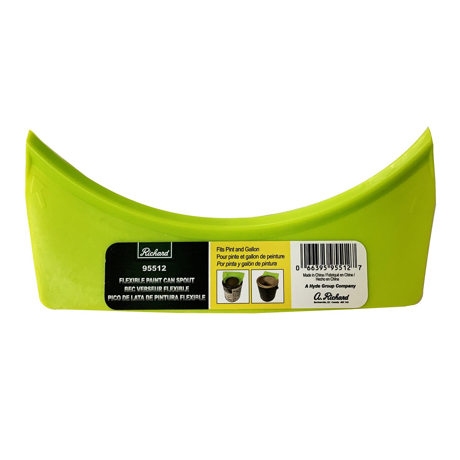 Flexible Paint Can Spout for Pint and Gallon