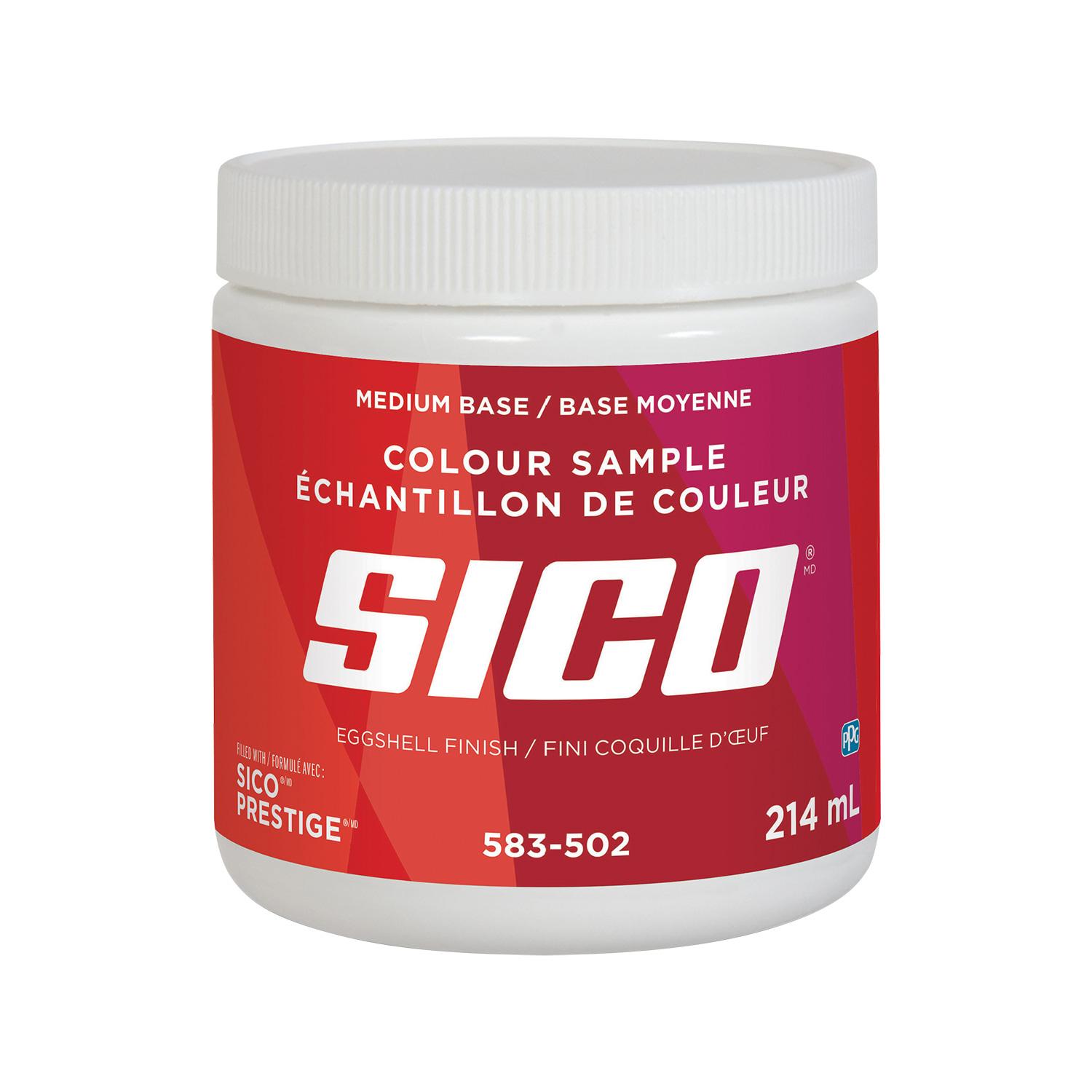Échantillon de couleur de peinture Sico