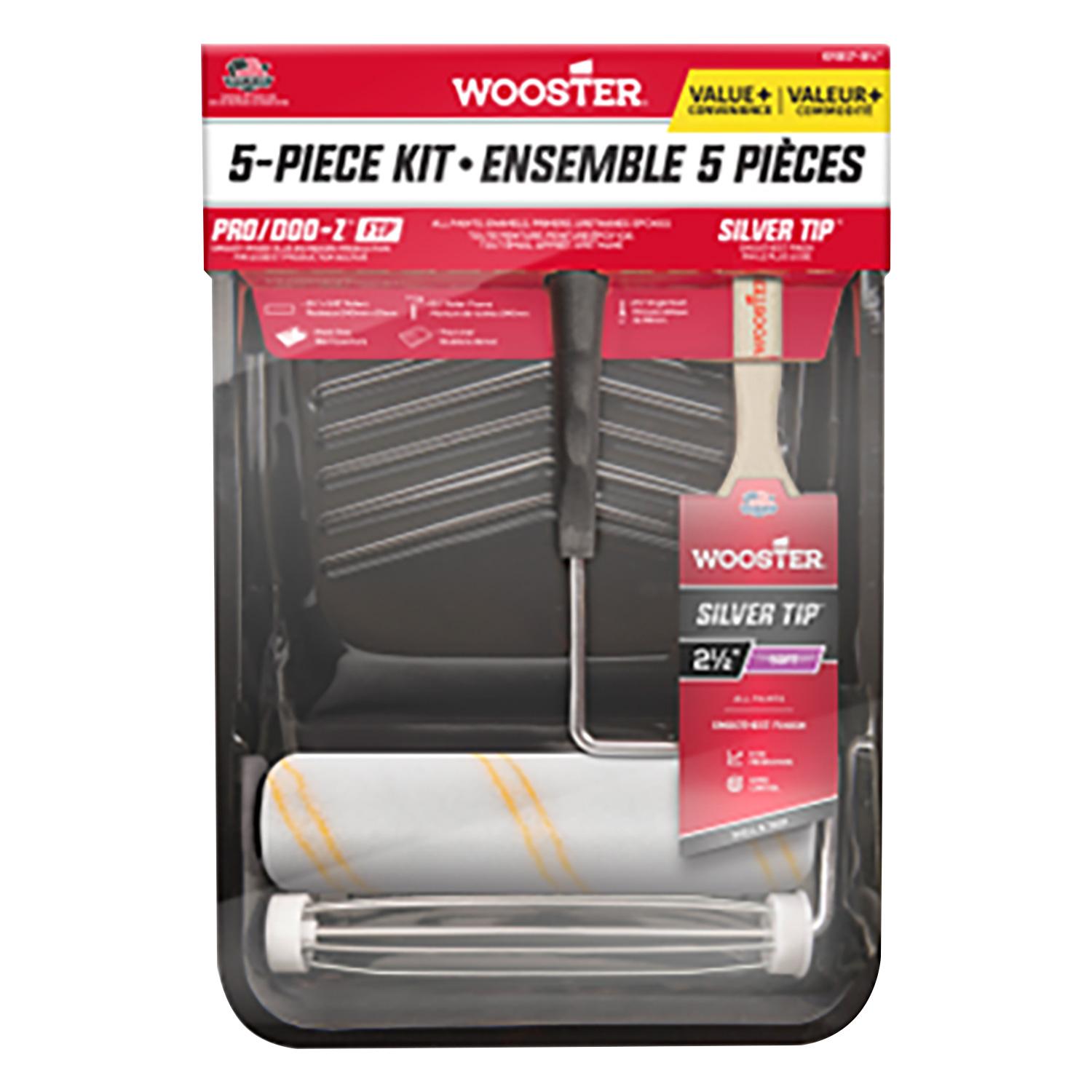 Kit de peinture Wooster 5 pièces Pro Value