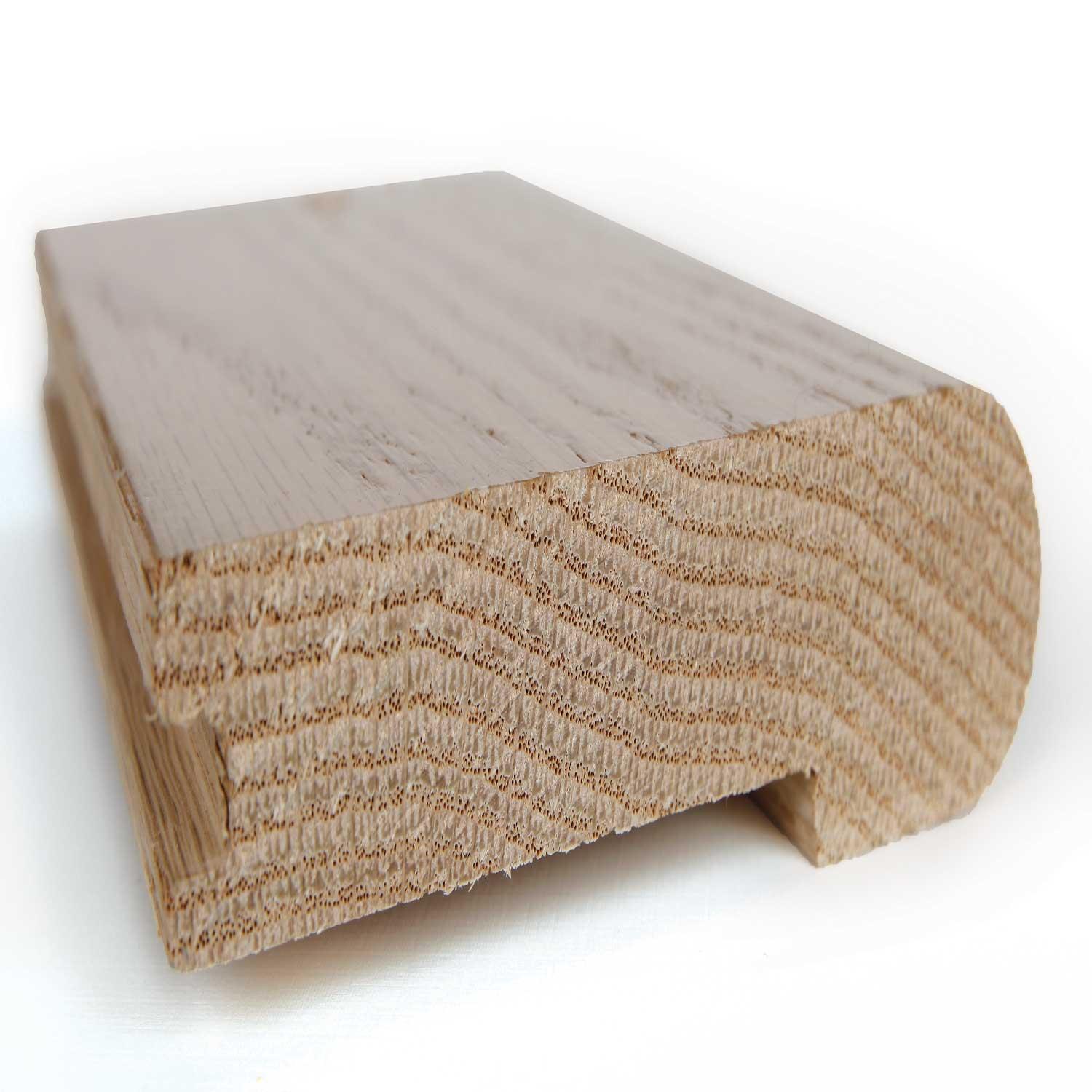 Unstained Ash Round Nosing Satin Finish- 84"