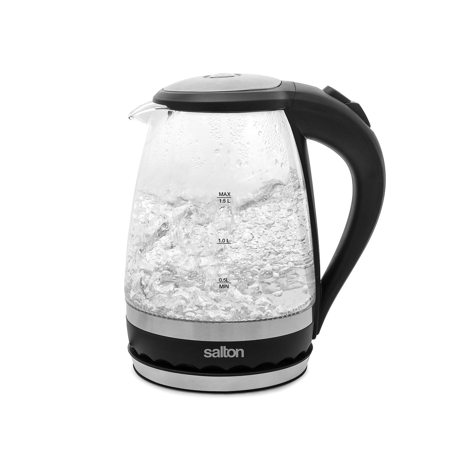 Bouilloire Électrique Sans Fil en Verre 1.5L