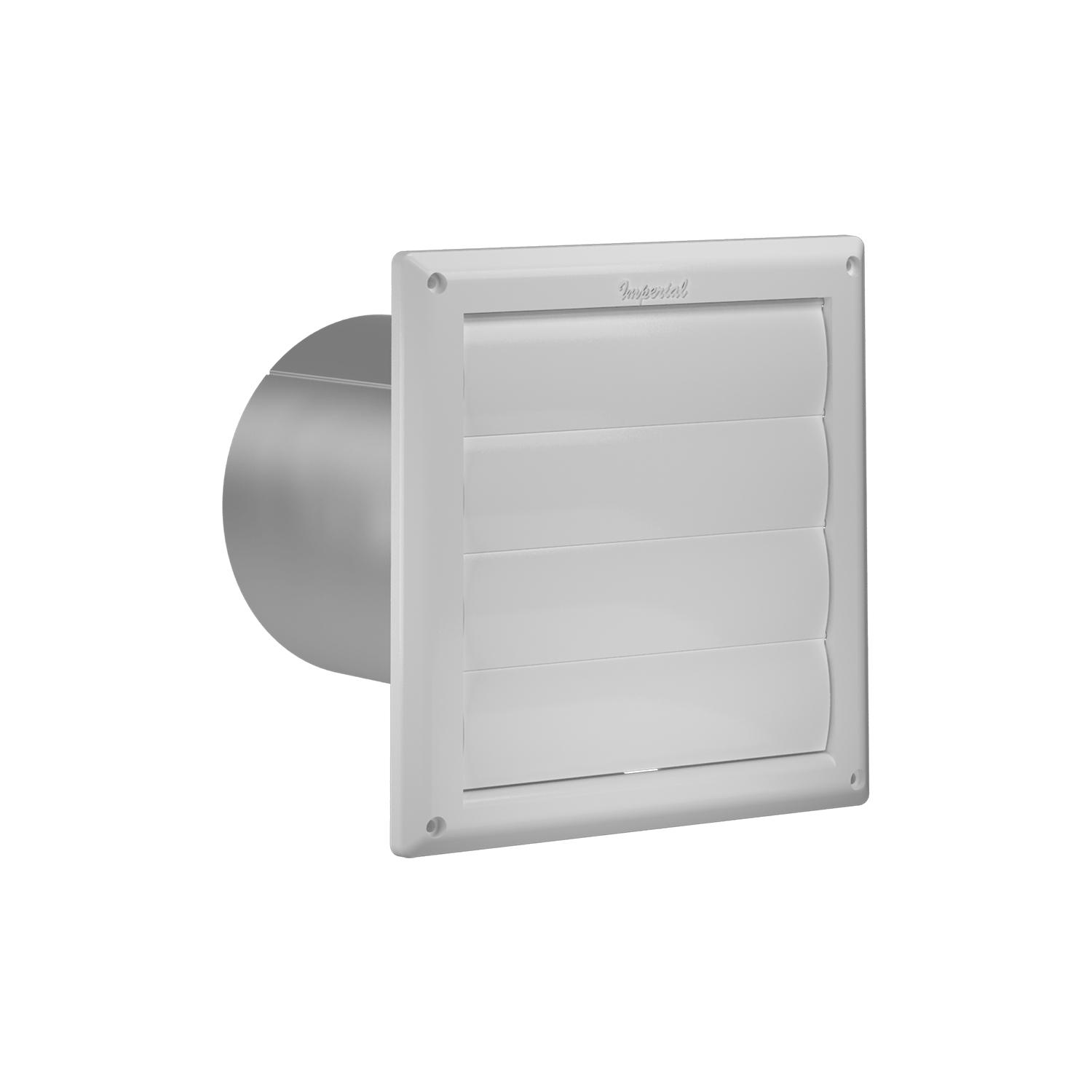 Hotte de Ventilation à Persiennes 6" Blanc