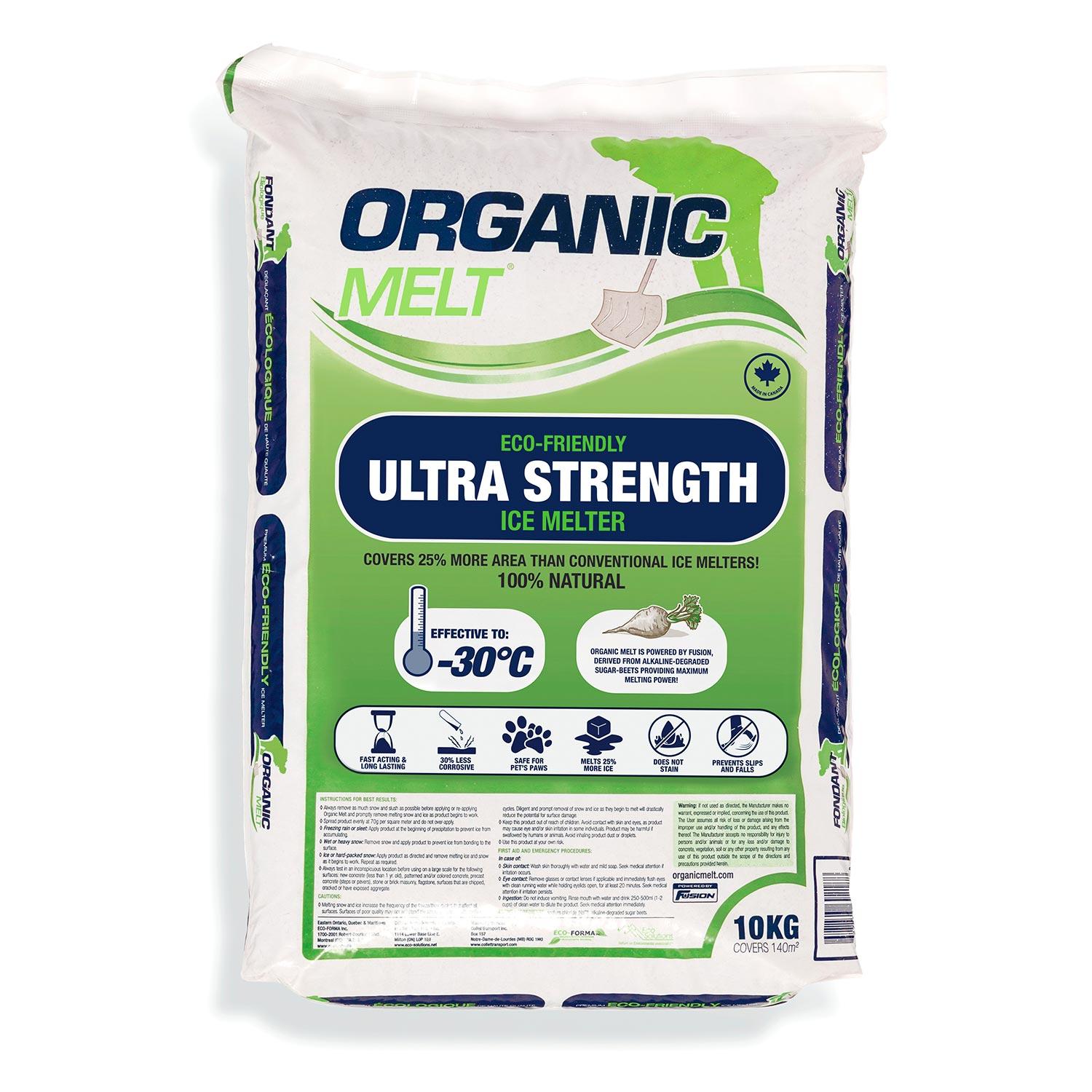 Déglaçant Organic Melt Sans Danger pour Pattes 10 kg