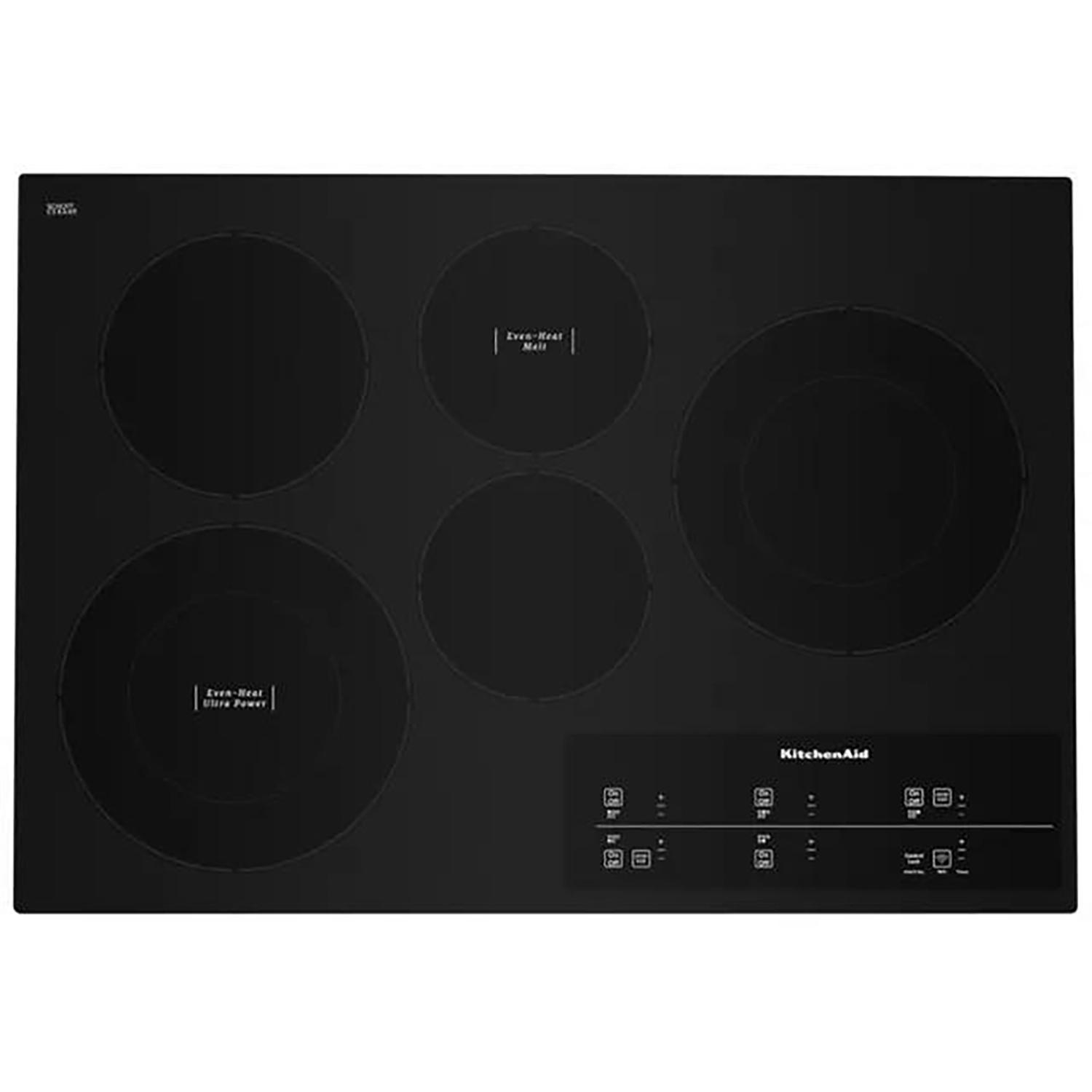 Table de cuisson encastrée électrique de 30po à technologie