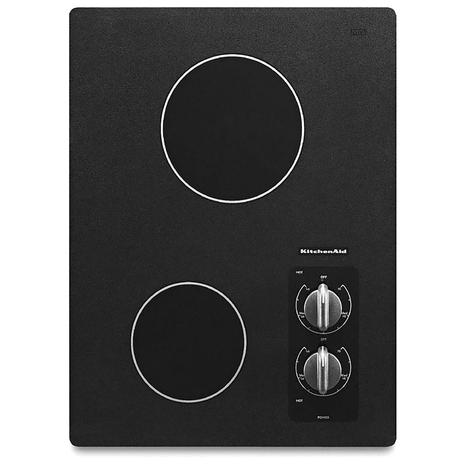 Table de cuisson encastrée électrique de 15 po. à 2 éléments