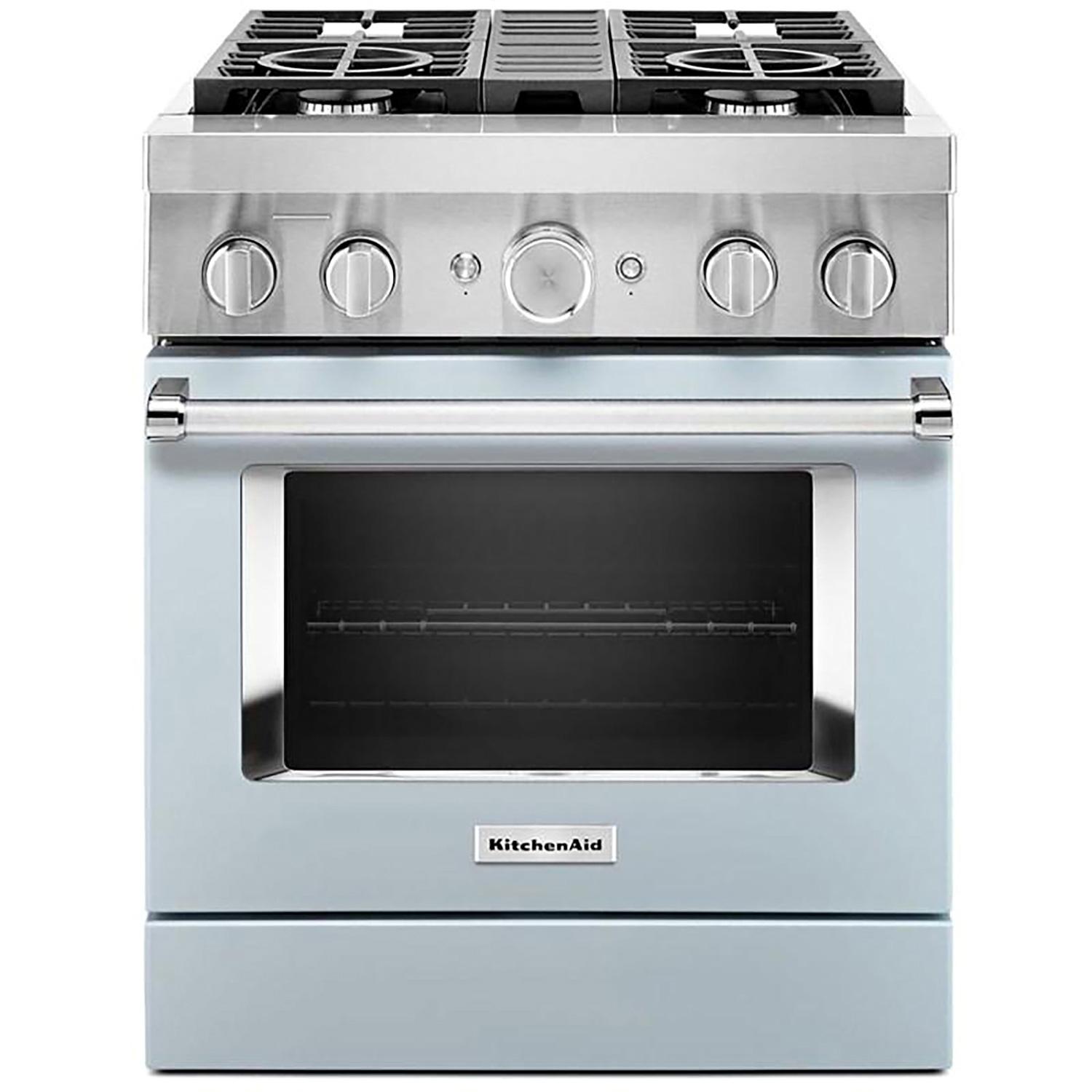 Cuisinière amovible à biénergie de 30po à convection véritab
