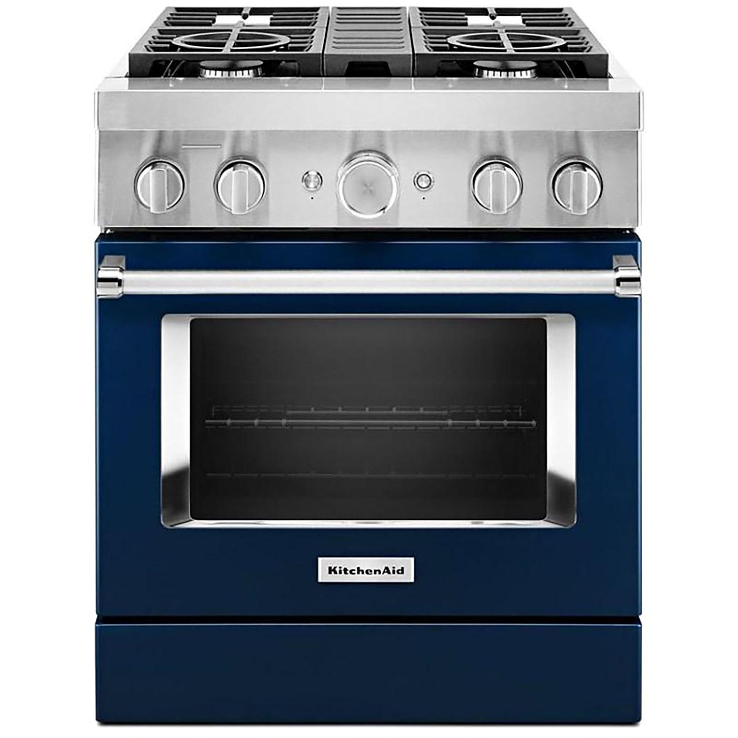 Cuisinière amovible à biénergie de 30po à convection véritab