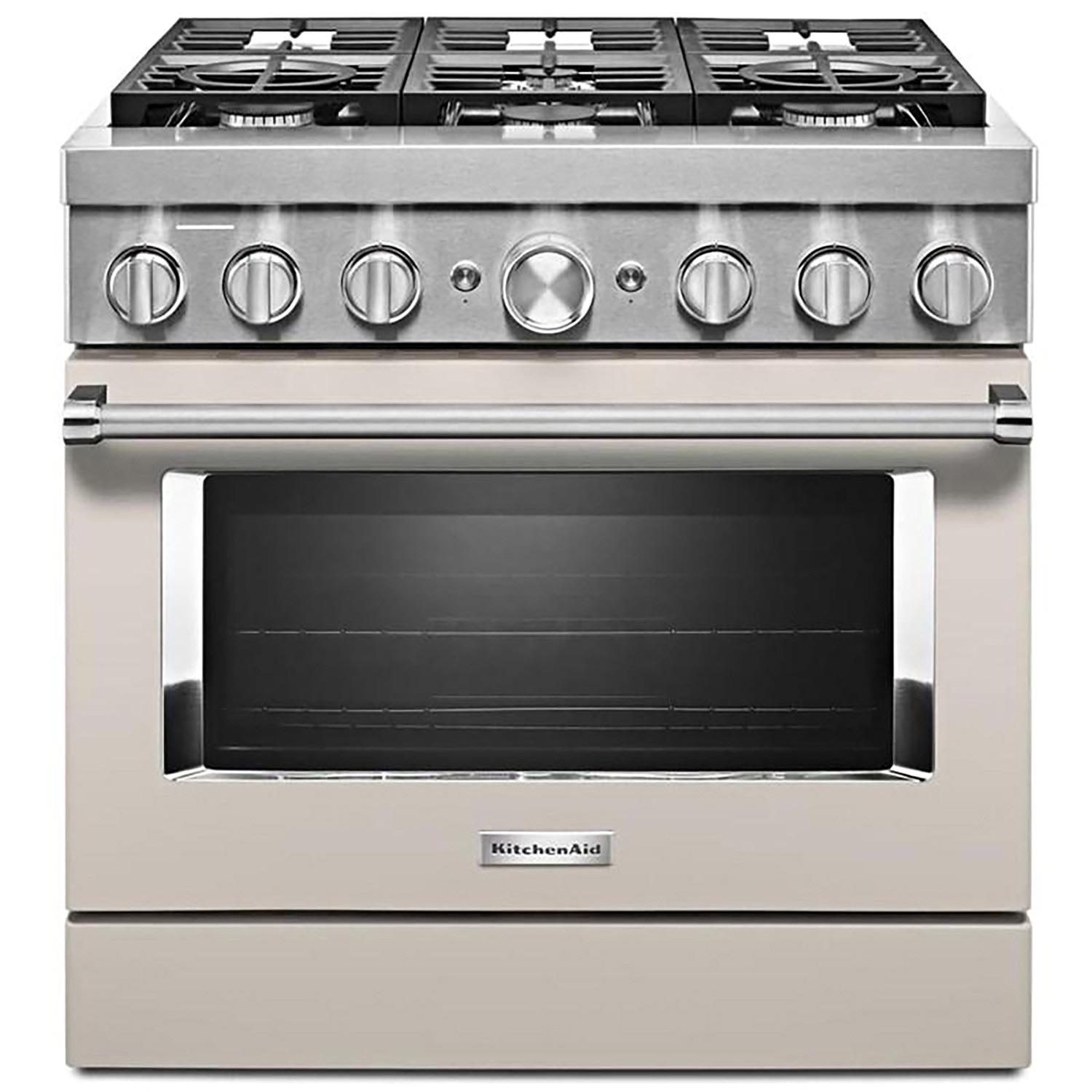 Cuisinière amovible à biénergie de 36po à convection véritab