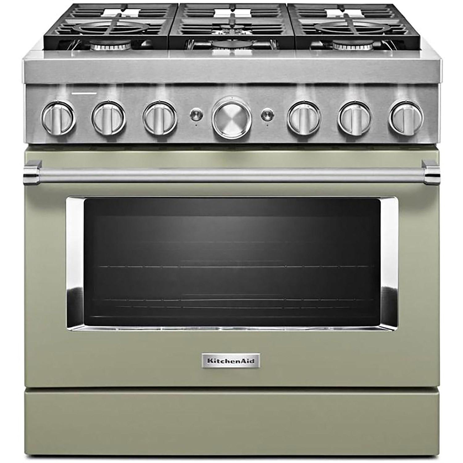 Cuisinière amovible à biénergie de 36po à convection véritab