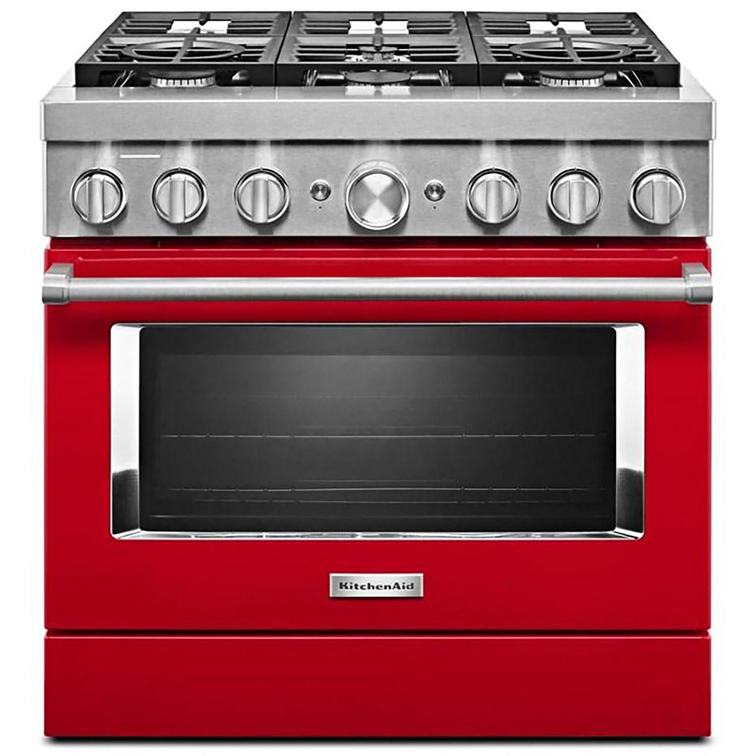 Cuisinière amovible à biénergie de 36po à convection véritab