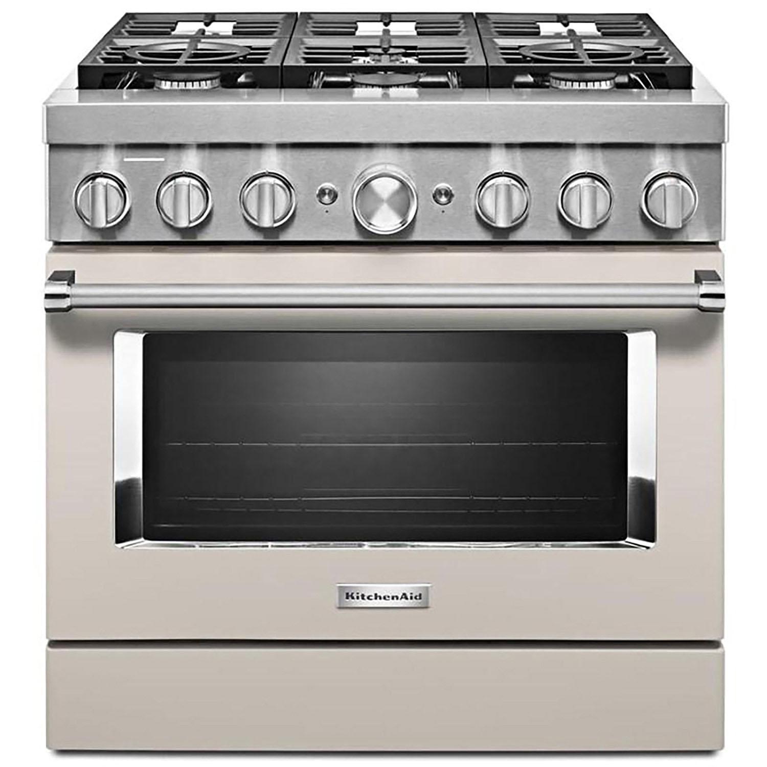 Cuisinière amovible à biénergie de 36po à convection véritab