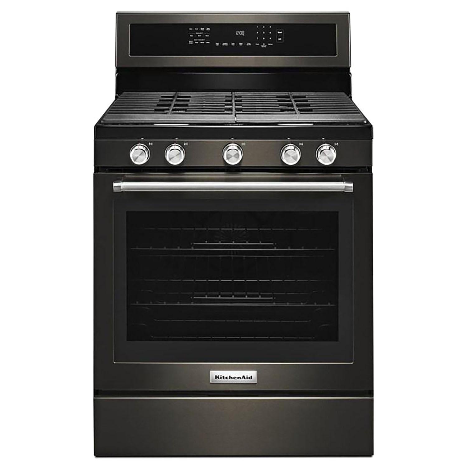 30" 5-Burner Gas Convection Range