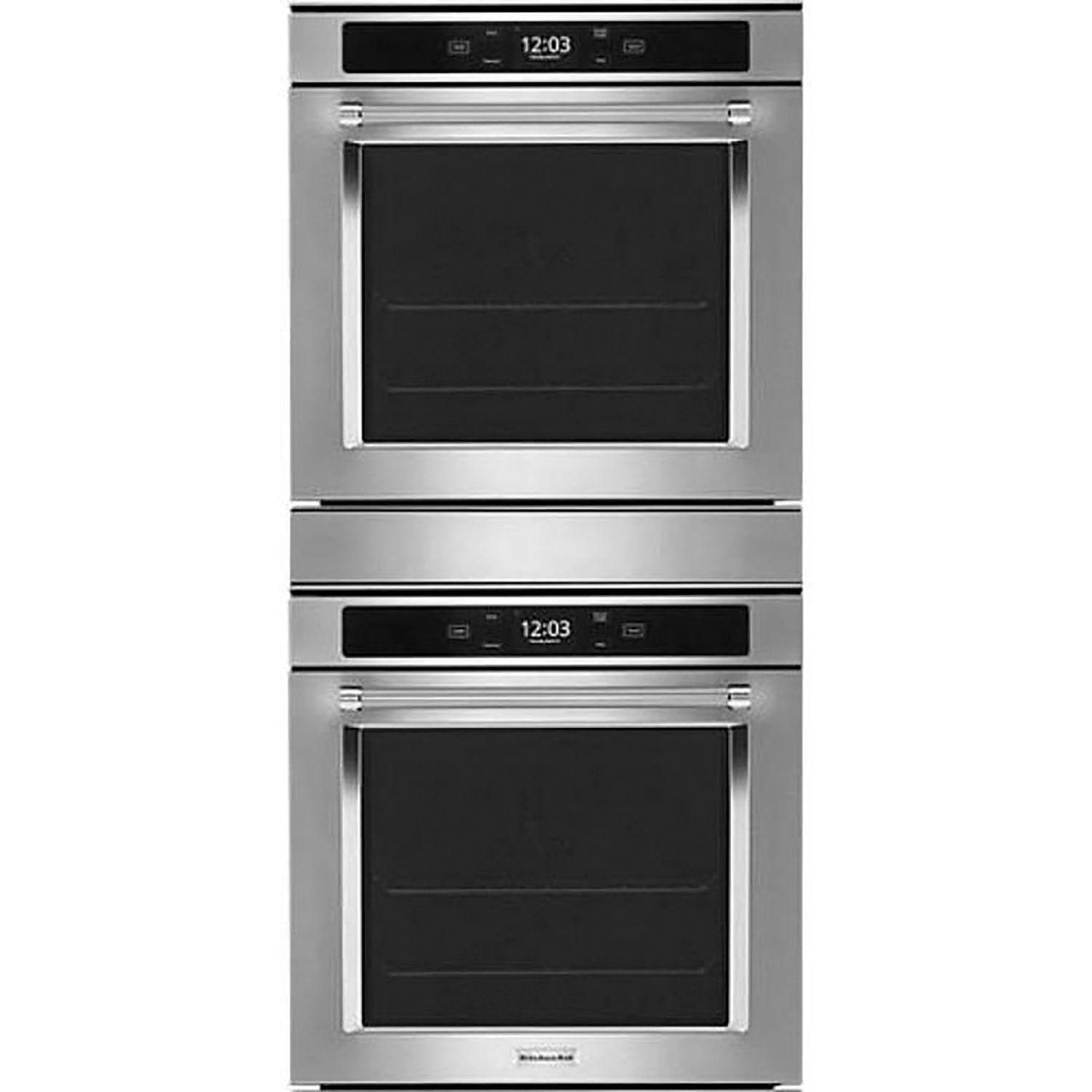 24" 5.8 Cu.Ft. Double Wall Oven & Wi-Fi Connectivity
