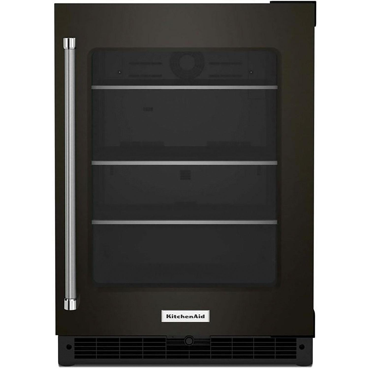 Réfrigérateur compact de 24 po, 5,20 pi cu avec porte vitrée
