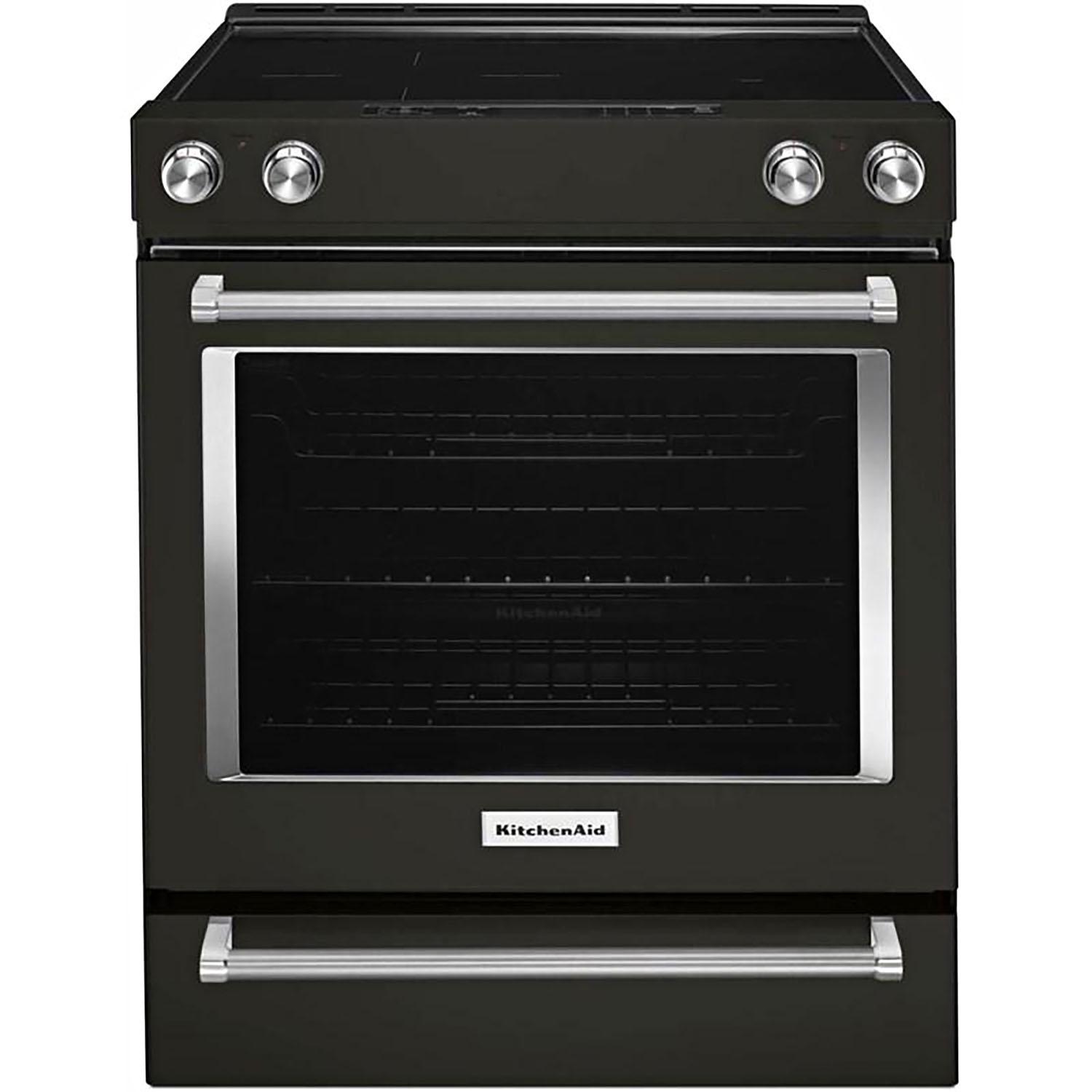30" 6.4cf True Convection Slide-In Electric Range