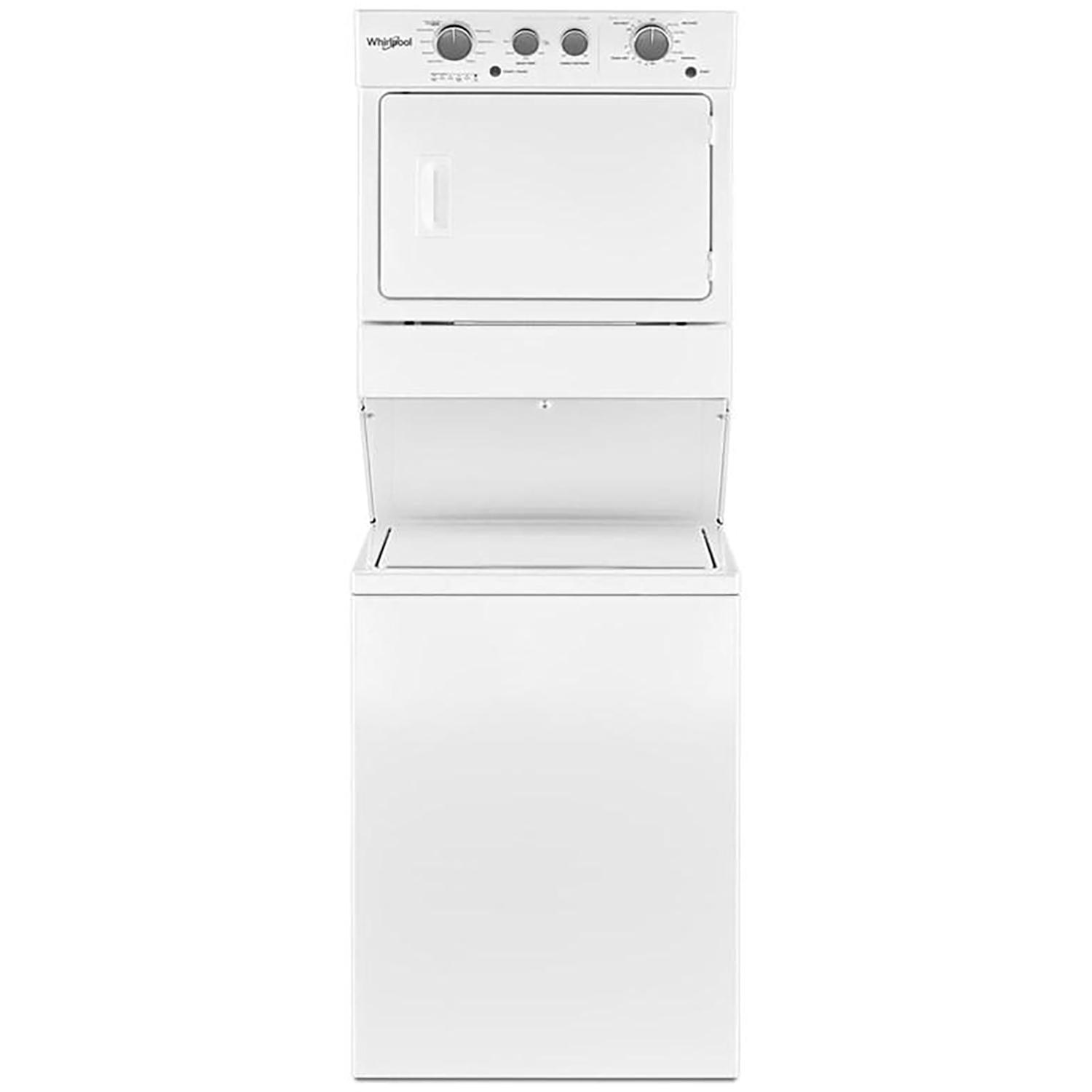 Stacked Washer/Dryer Electric Laundry Center