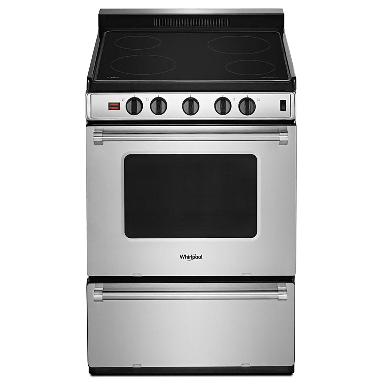 Cuisinière amovible électrique de 24 po à dessus SpillGuard™