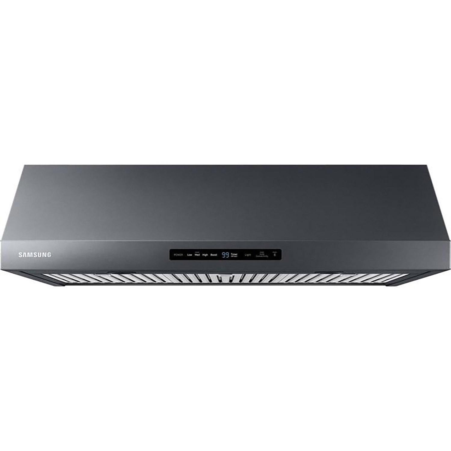 30" Under Cabinet Range Hood Black Stainless