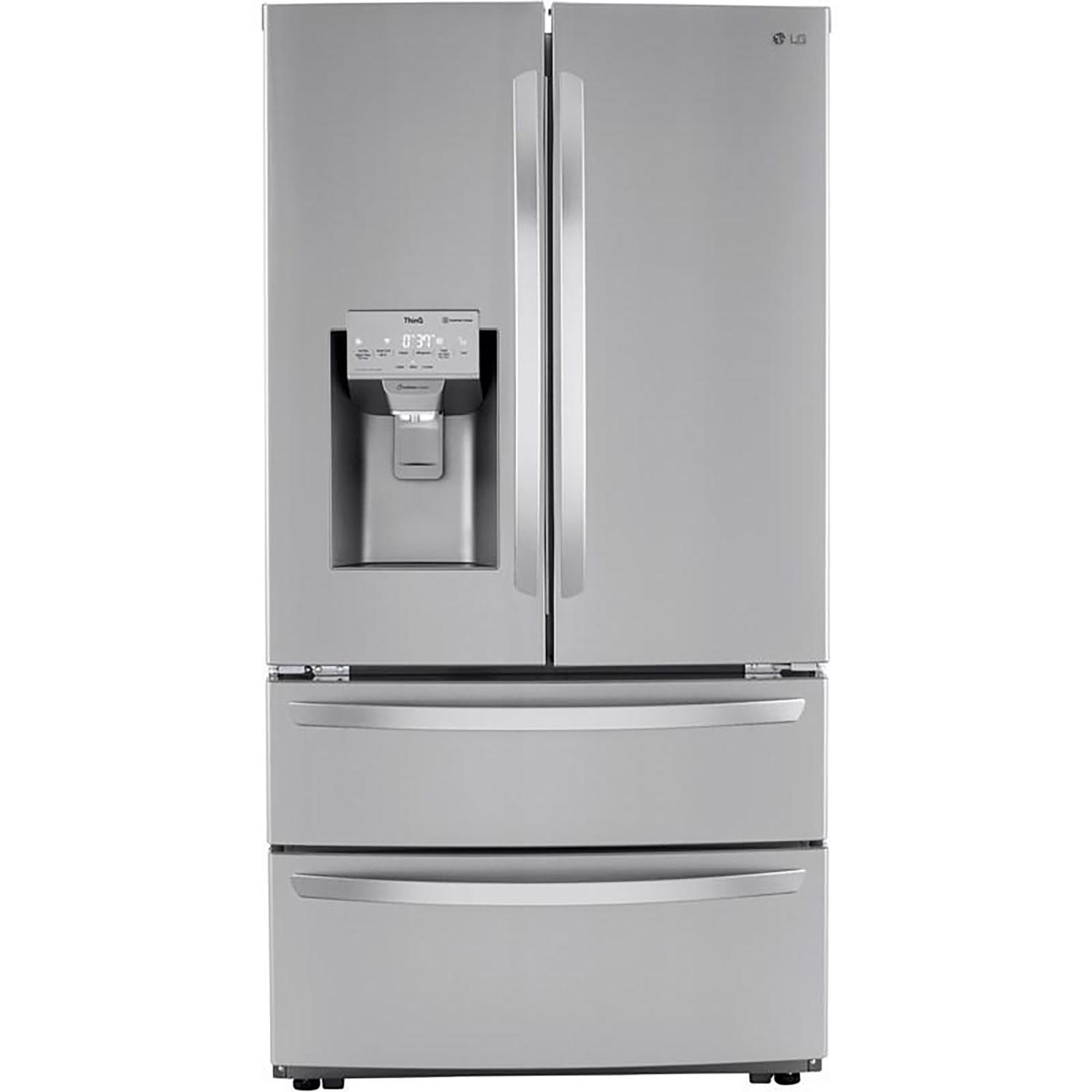 36" 22cf French Door Refrigerator with Water & Ice