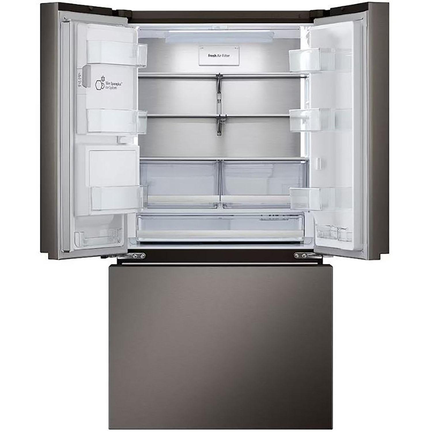 36" 26 Cu.Ft. Counter-Depth 3-Door Refrigerator