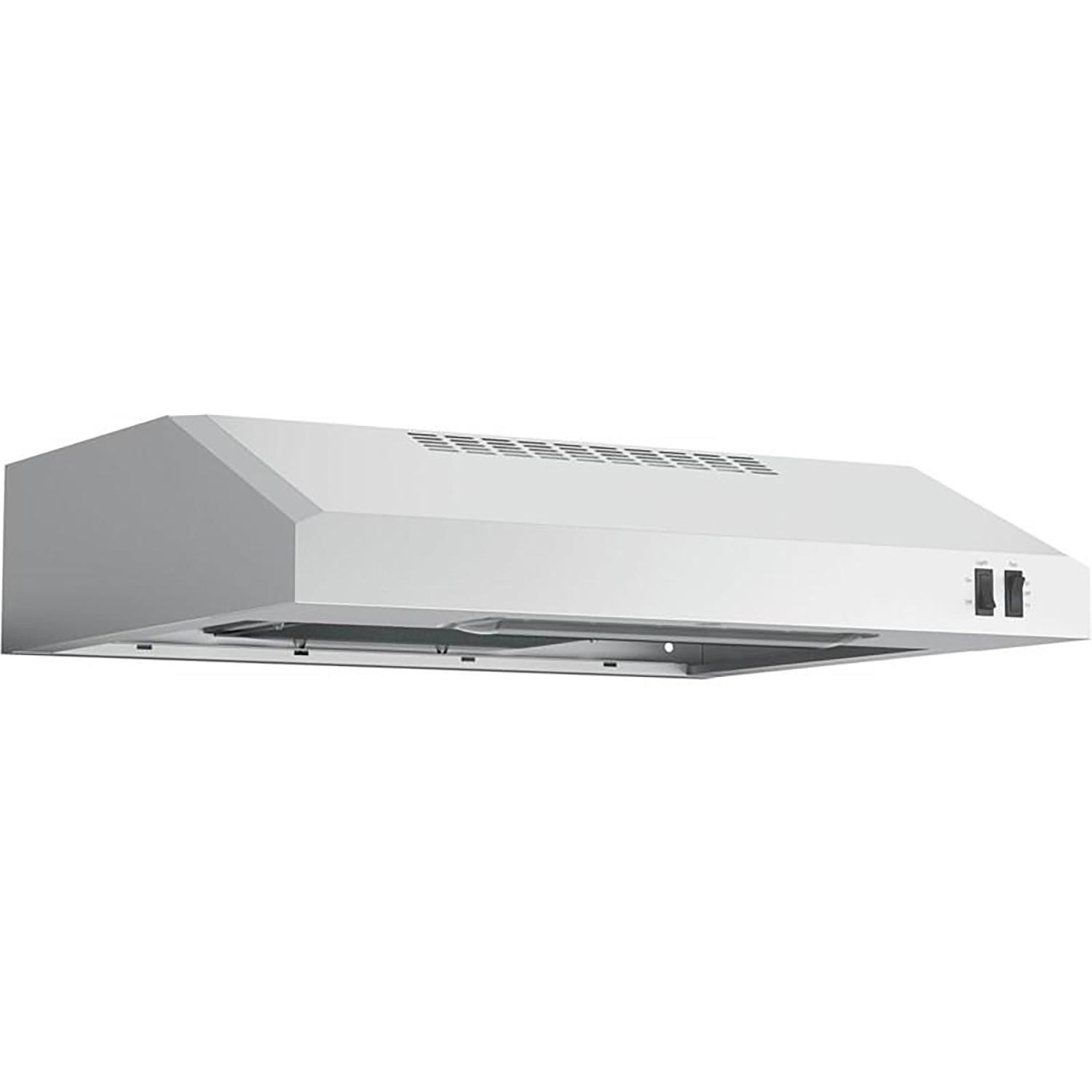 24" Under the Cabinet Vent Range Hood in Stainless Steel