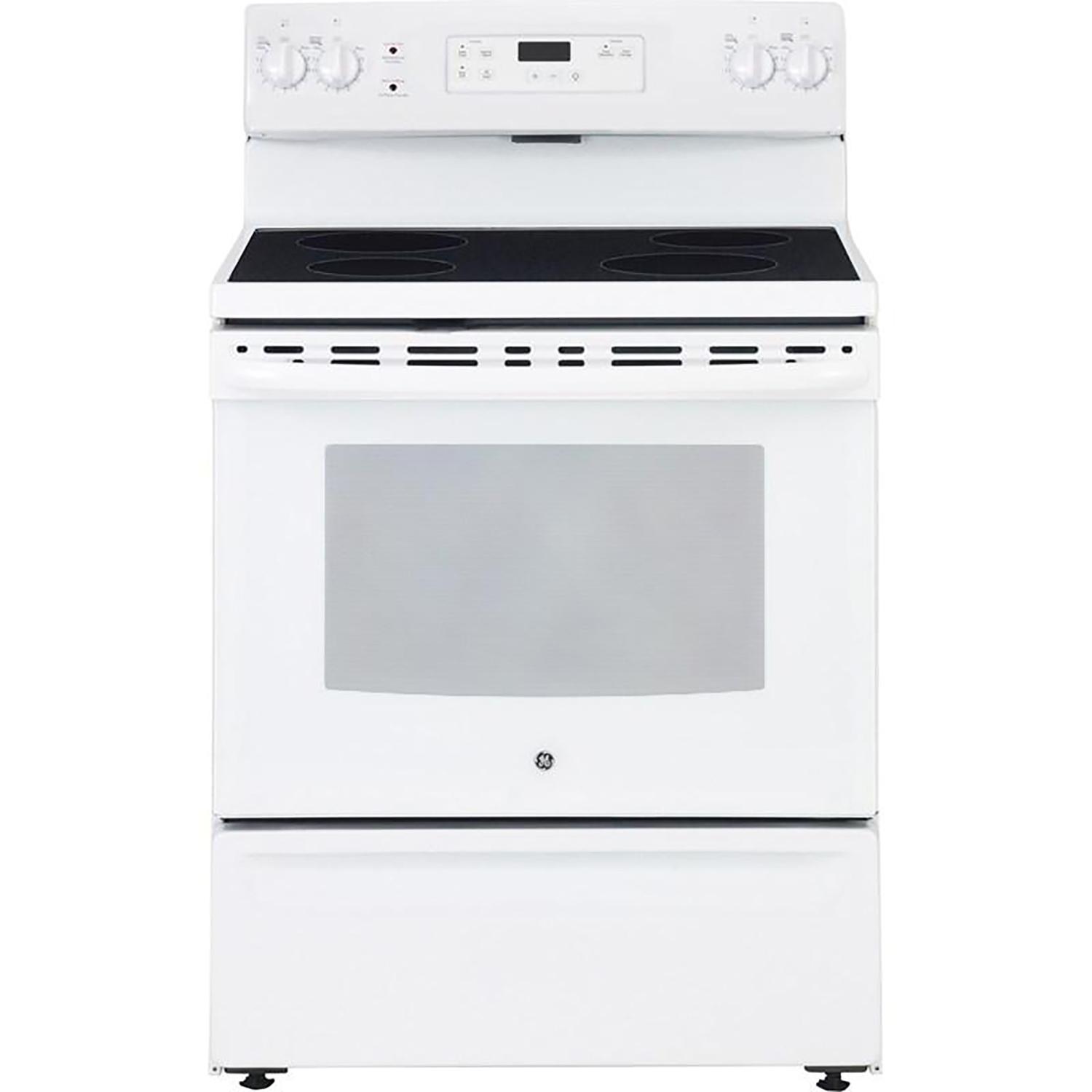 30In Free-Standing Electric Range in White