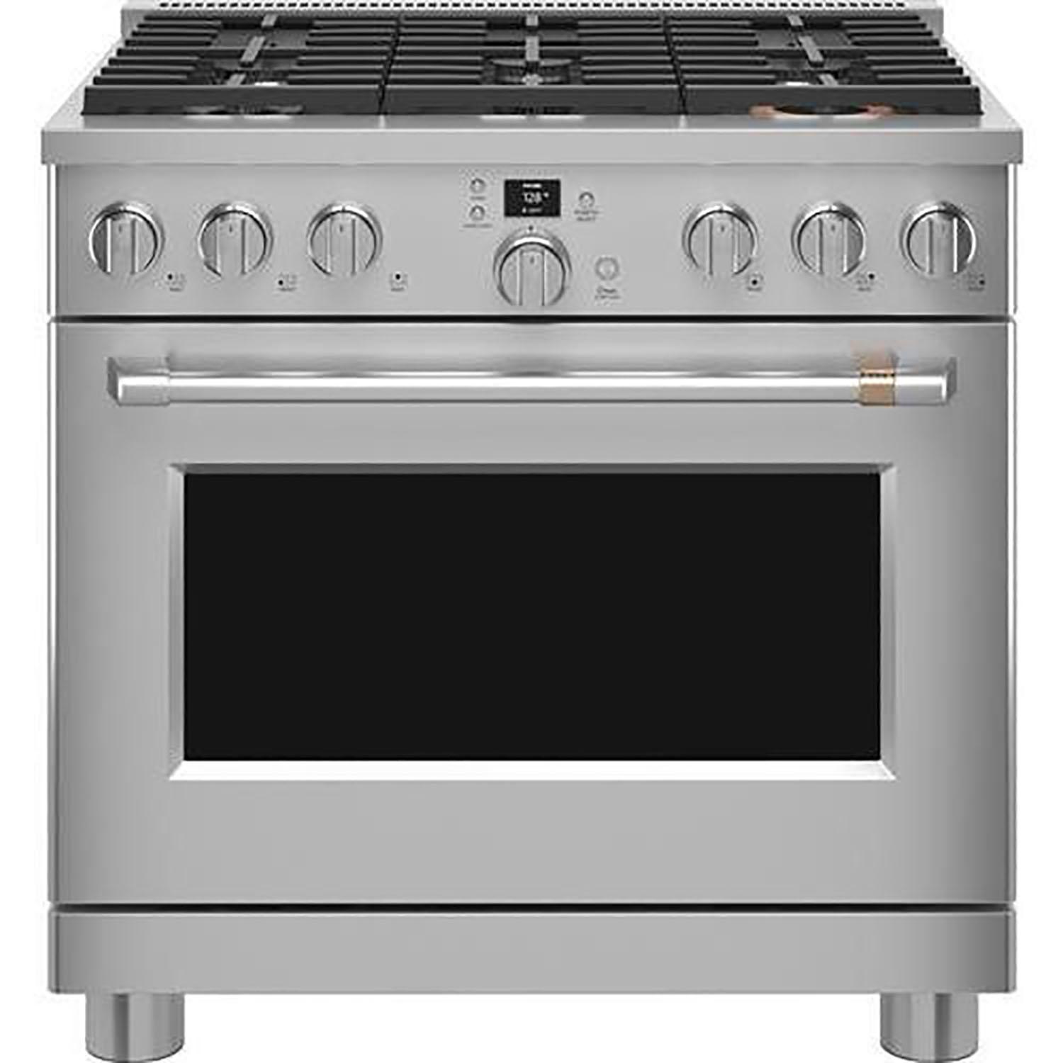 Cuisinière amovible à biénergie avec 6 brûleurs