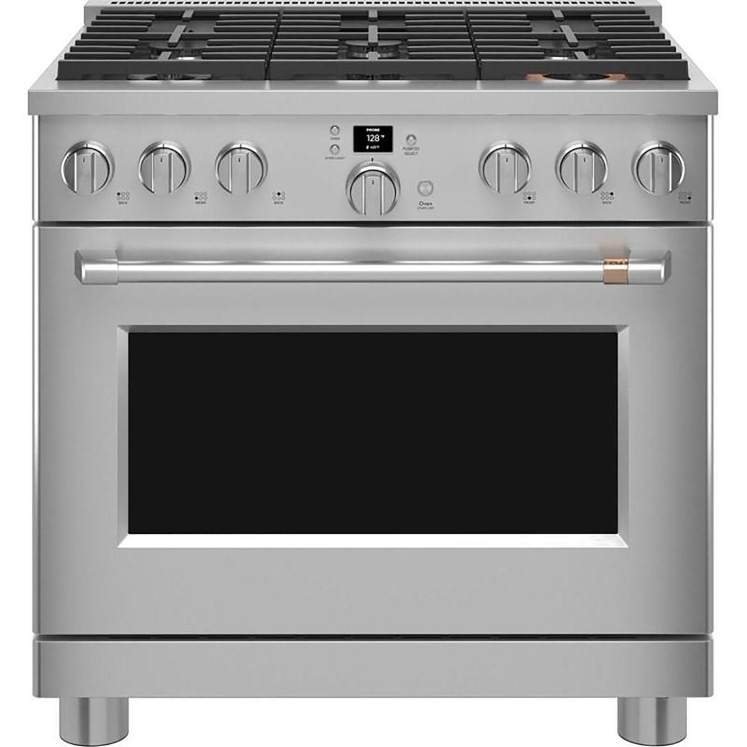 36" Gas Range with WI-FI Connect Stainless Steel