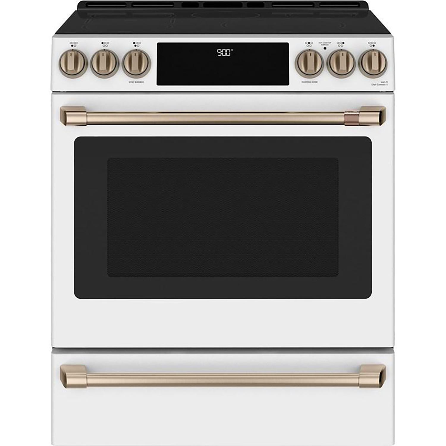 30" Slide-in Induction Range with Warming Drawer