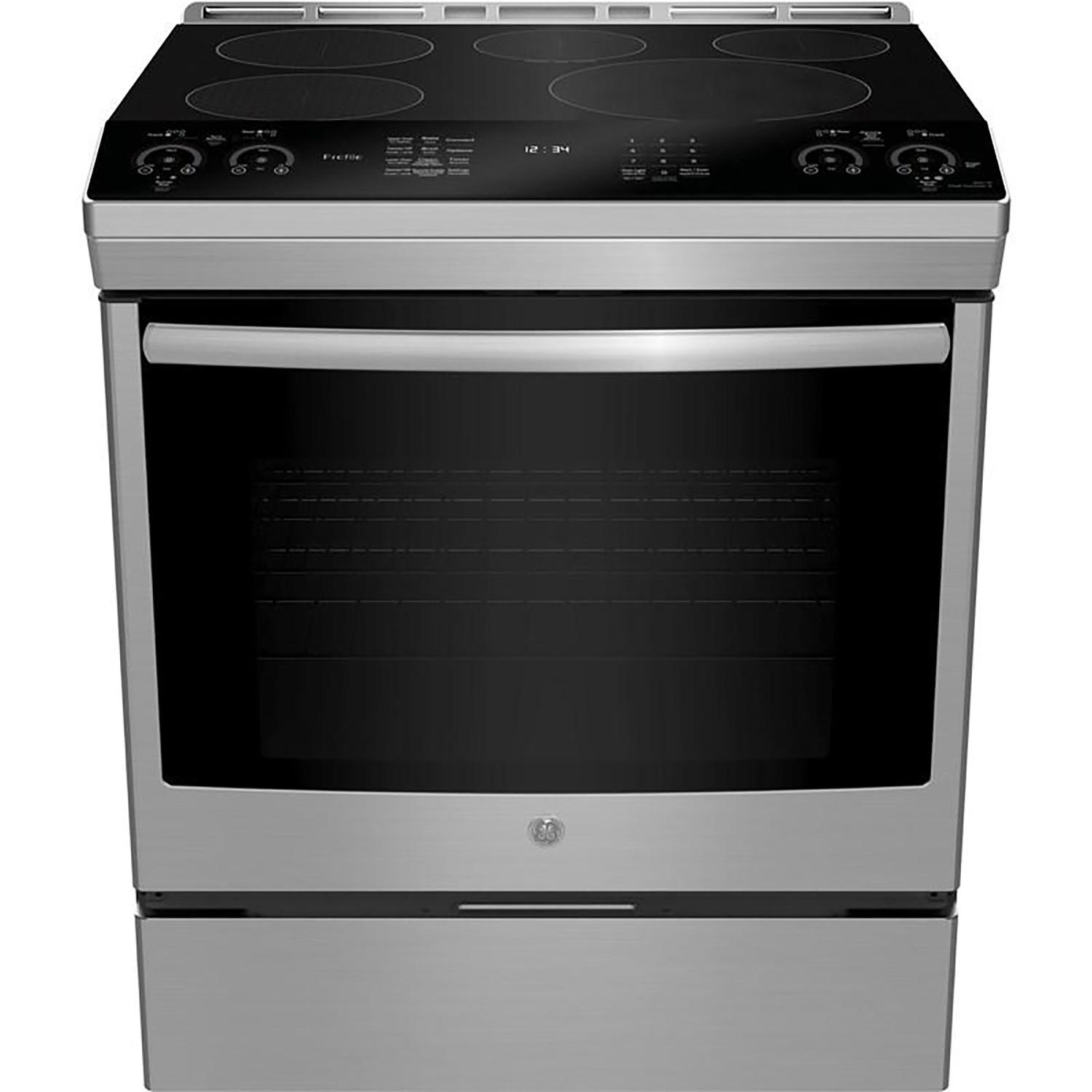 30" 5.3 Cu.Ft. 5-Element Slide-In Induction Range