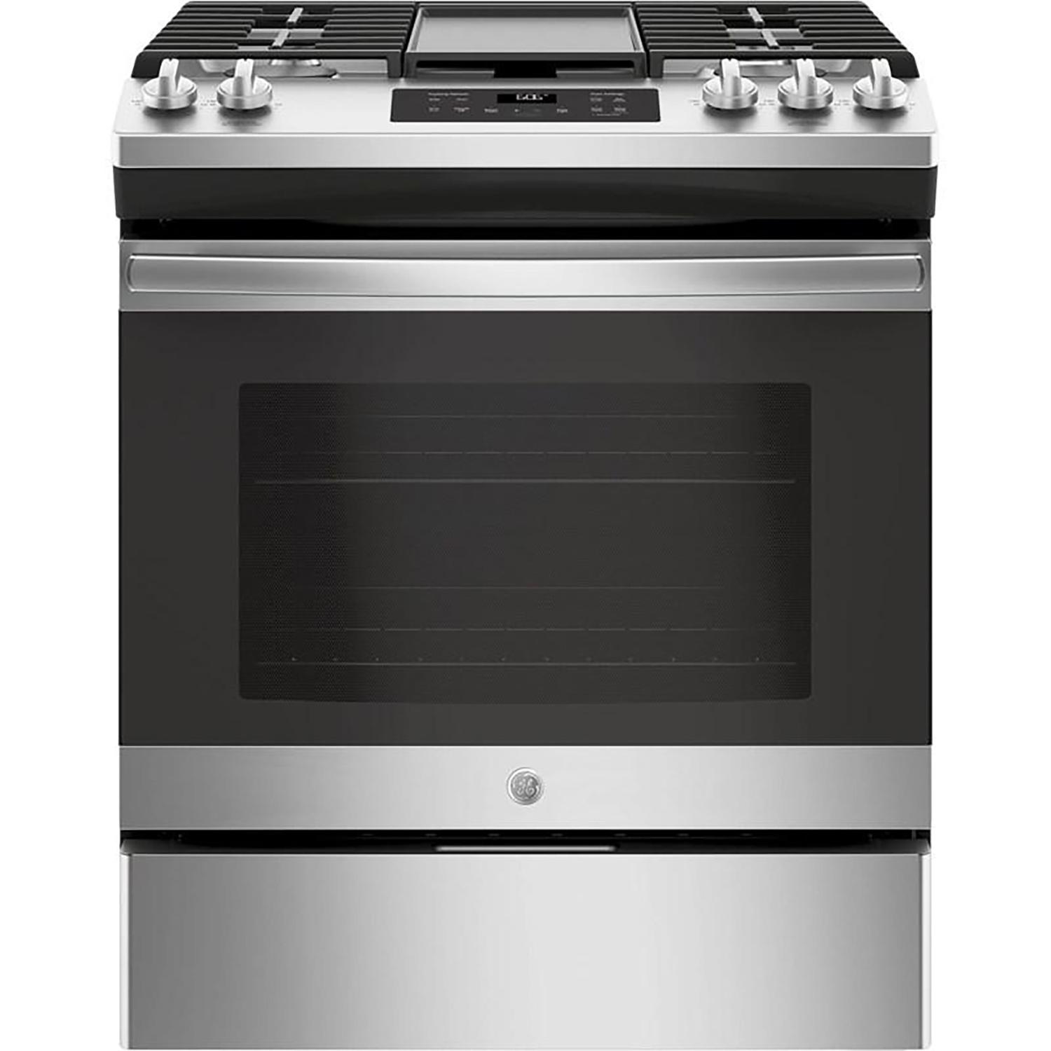 30" Slide-in Gas Range with Steam Clean Oven